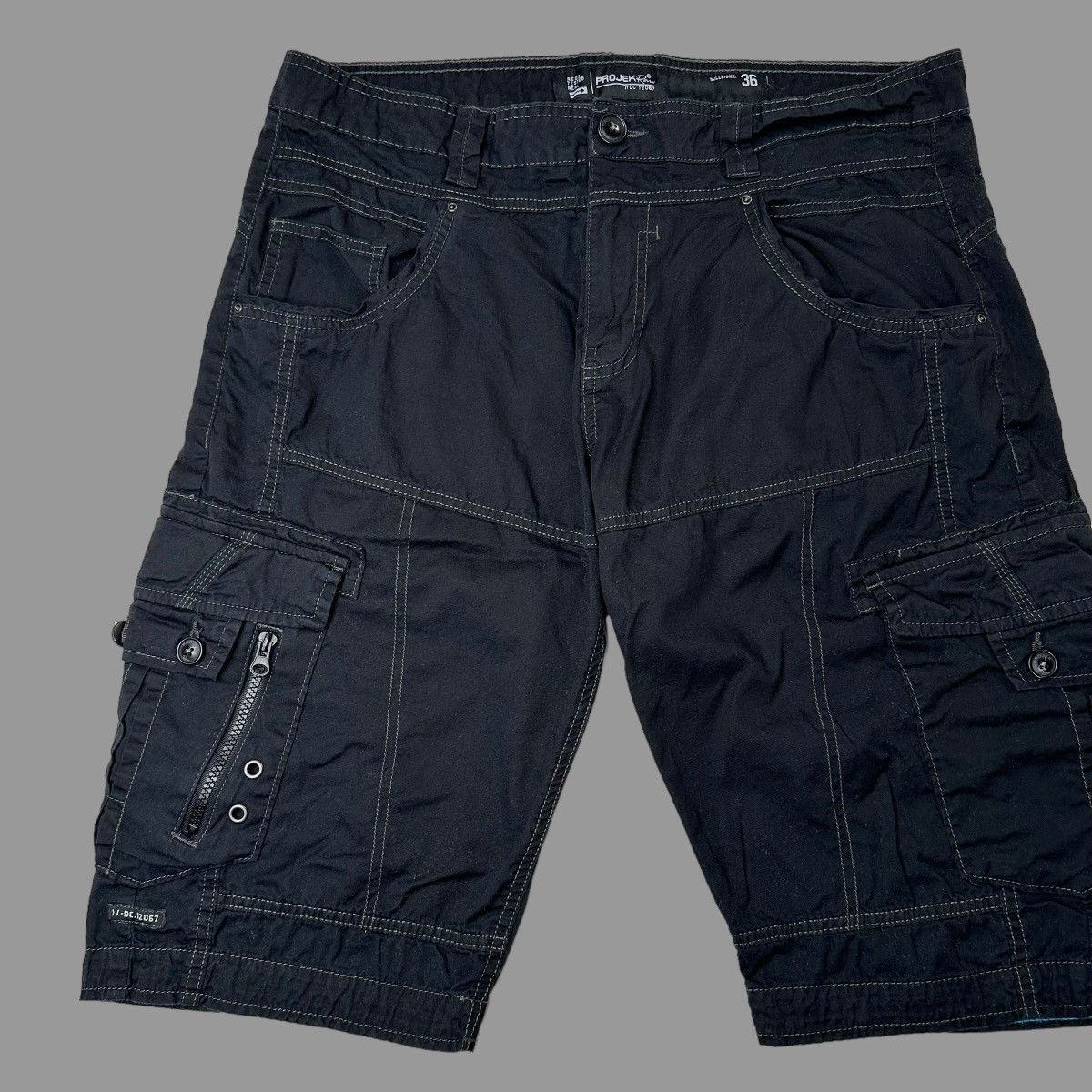 Vintage Vintage rave cargo shorts Size US 38 / EU 54 - 4 Thumbnail