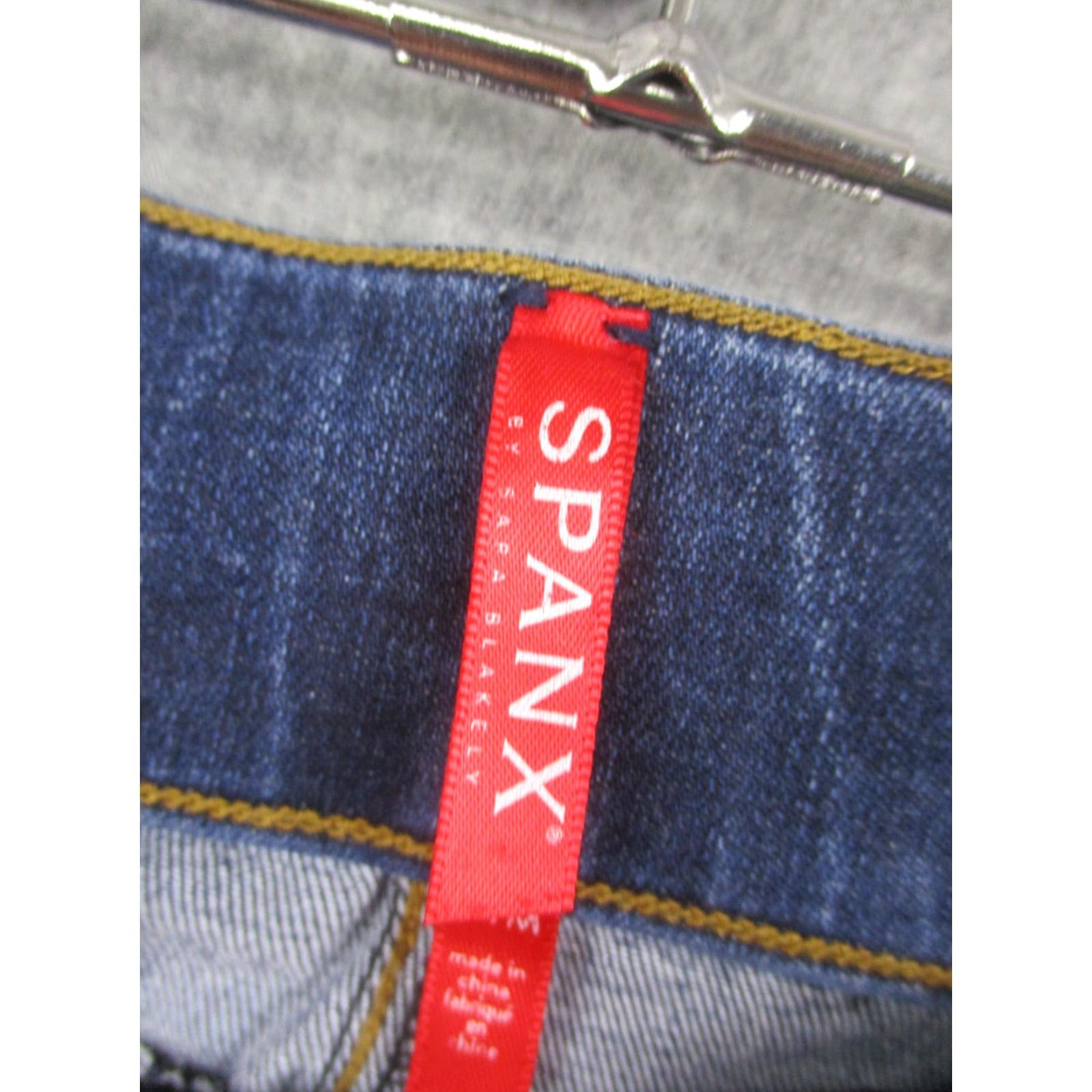Spanx Spanx Jegging Jeans Womens Medium Blue High Rise Slim Distressed Medium Wash Size 32" / US 10 / IT 46 - 5 Thumbnail