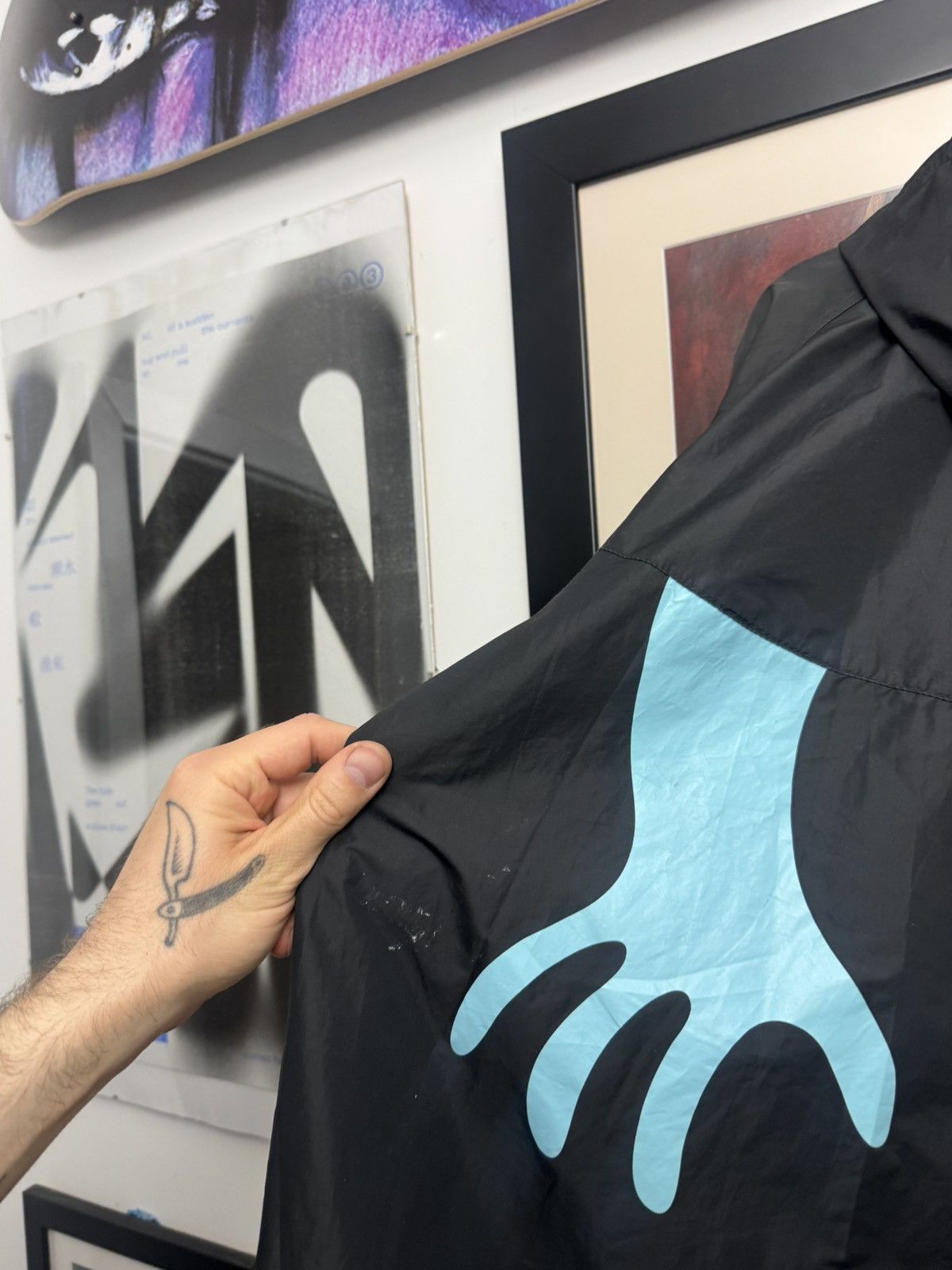 Nike × Parra Nike x Parra - Running Man Windbreaker Archive Jacket Hype Size US XL / EU 56 / 4 - 10 Thumbnail