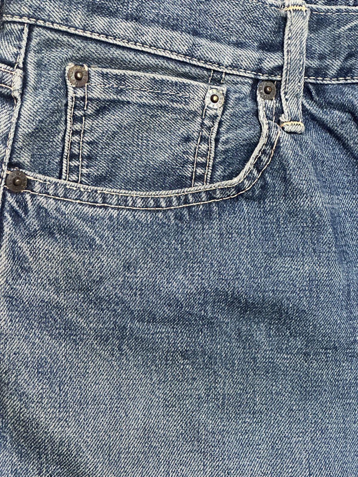 Spellbound Spellbound x Domingo Selvedge Distressed Denim Faded Jeans Size US 32 / EU 48 - 5 Thumbnail