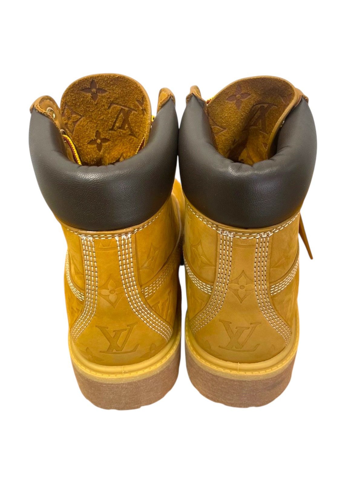 Louis Vuitton × Timberland Louis Vuitton X Timberland 9 Ankle Boots “6 Wheat Monogram Size US 9 / EU 42 - 5 Thumbnail