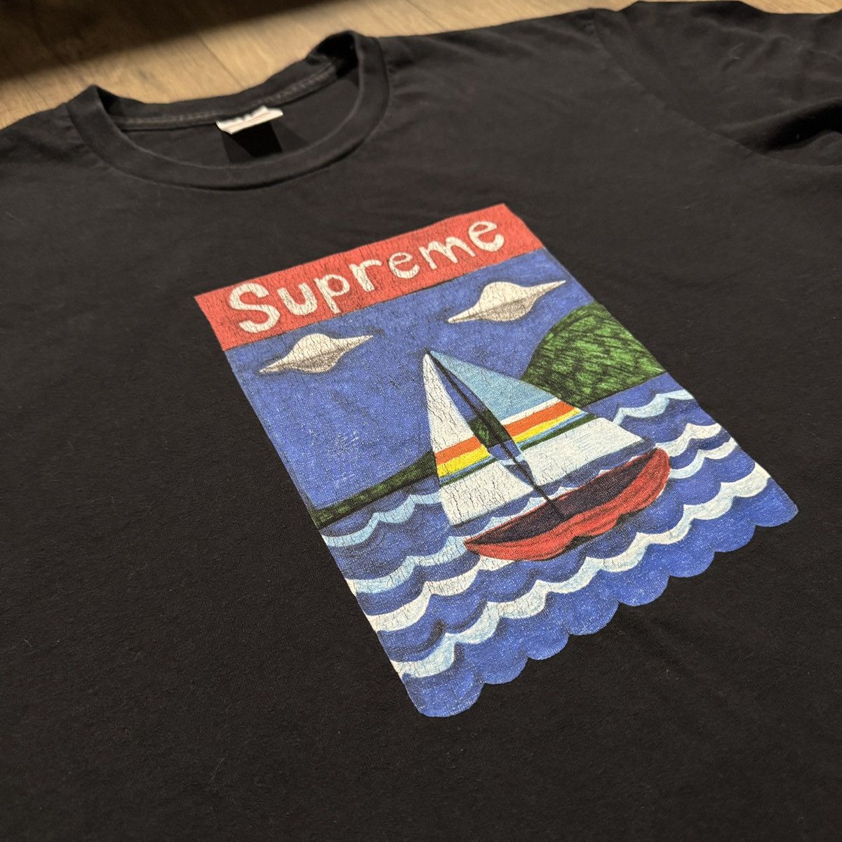 Supreme Sailboat tee Size US XL / EU 56 / 4 - 2 Thumbnail