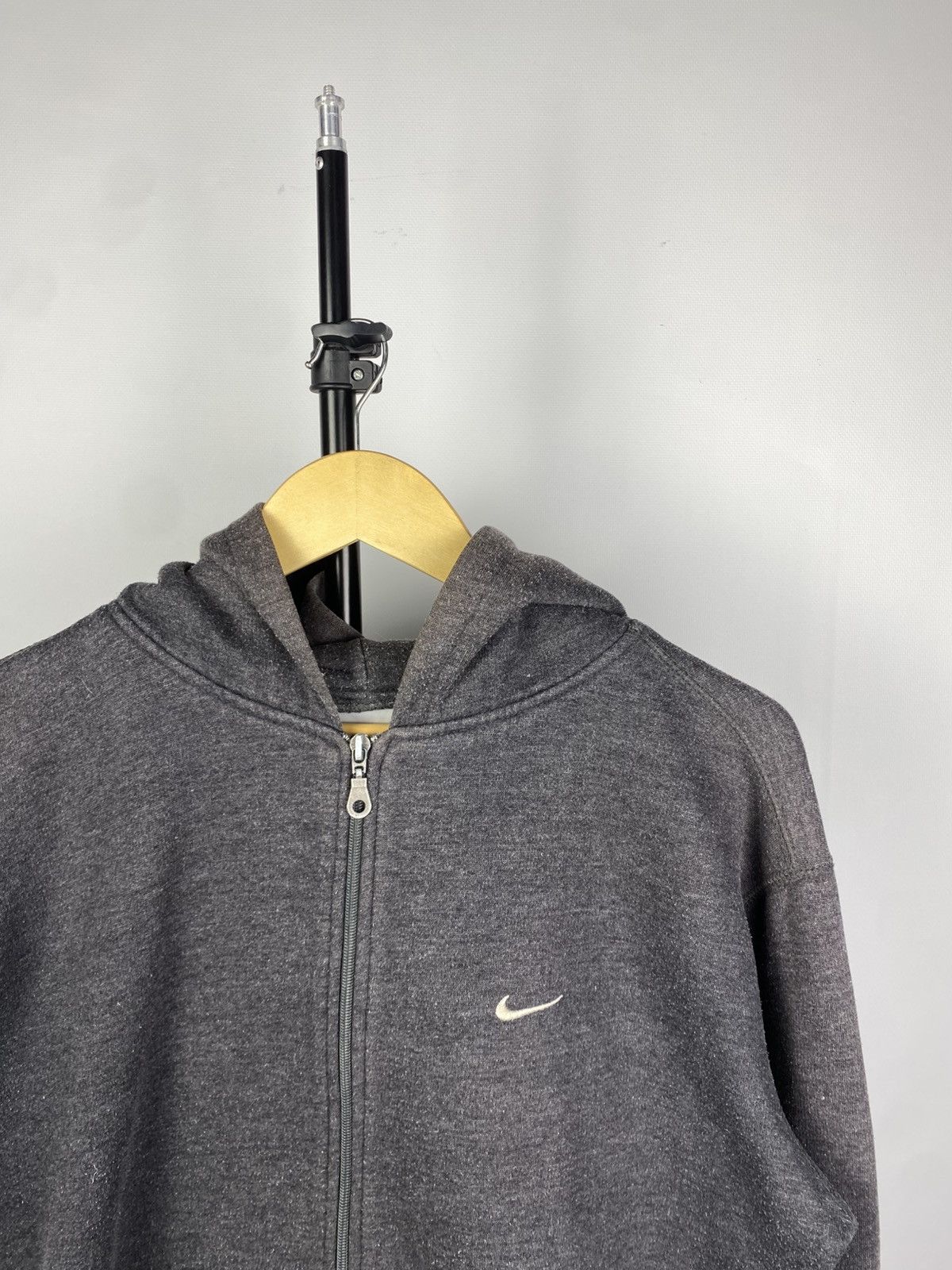 Nike × Vintage Vintage 90s Nike Air Max Big Logo Oversize Zip Hoodie Y2K Size US M / EU 48-50 / 2 - 3 Thumbnail