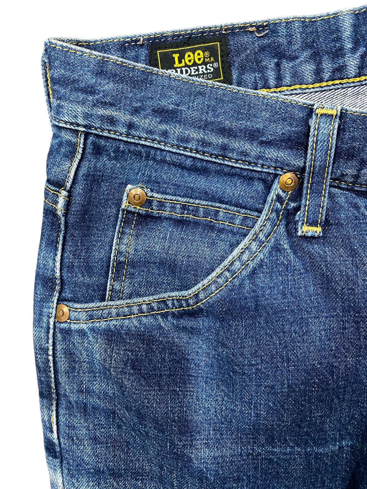 Lee Vintage Lee Boot Cut Flare Distressed Jeans W30” Size US 30 / EU 46 - 14 Thumbnail