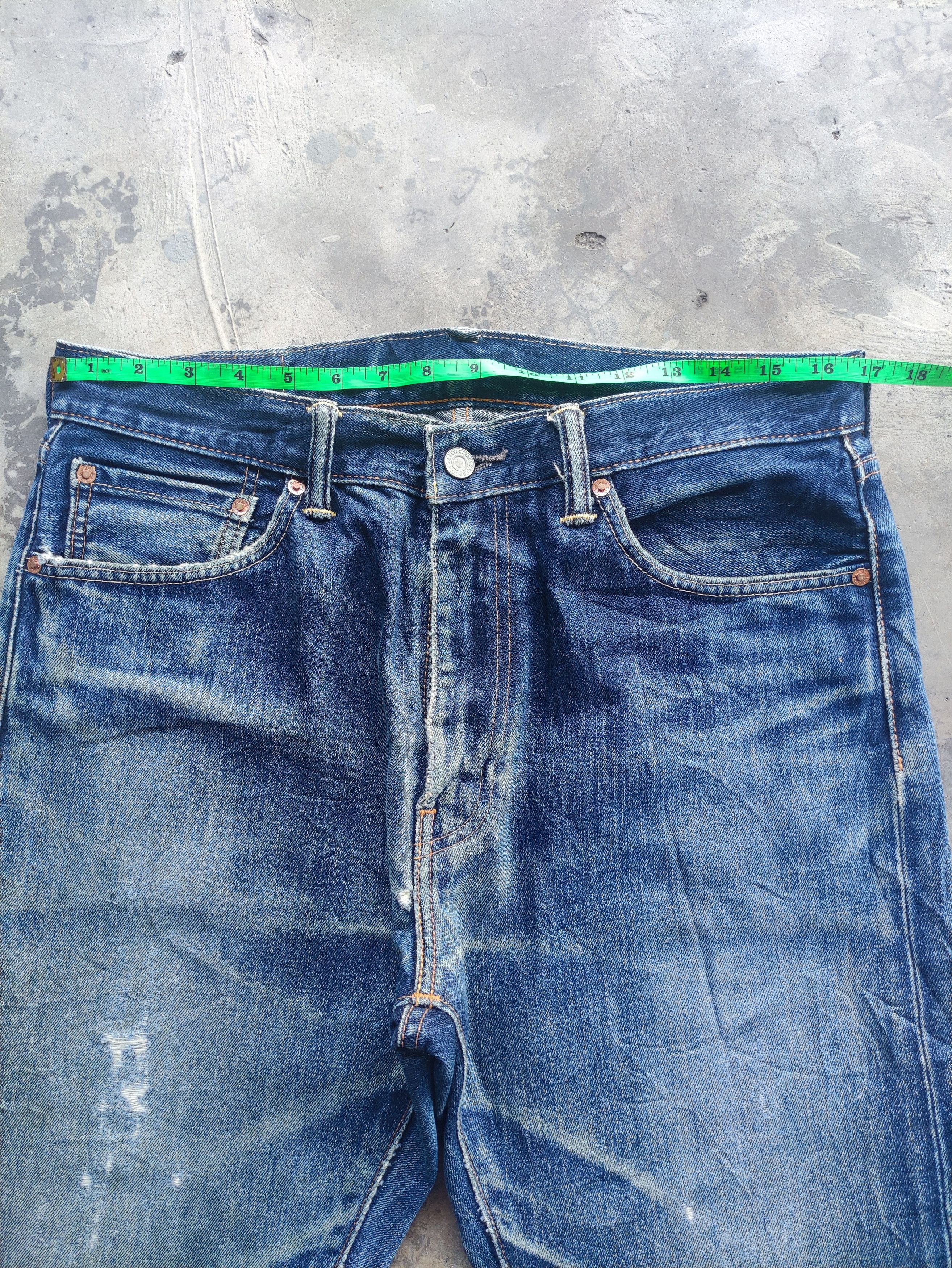 Levi's Vintage Levi's Distress Faded Jean Size US 34 / EU 50 - 6 Thumbnail