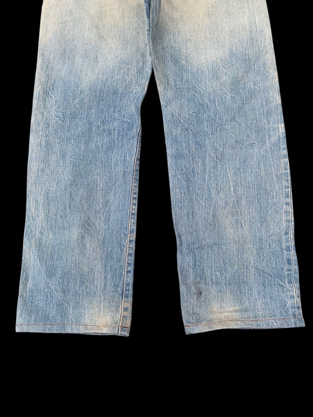 Edwin VINTAGE EDWIN 505s SELVEDGE FADED&RUSTY DISTRESSED DENIM Size US 32 / EU 48 - 9 Thumbnail