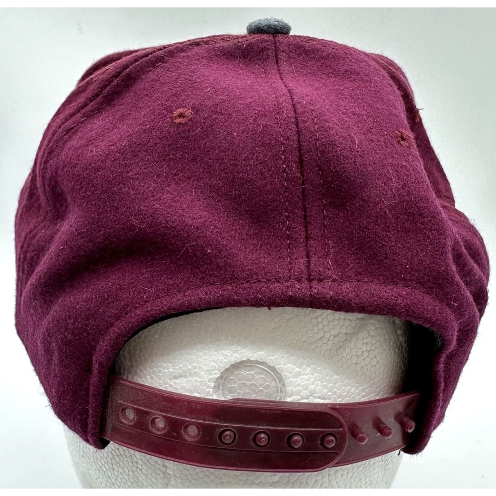 Vintage VINTAGE Cameo Sturgis 2004 Adjustable Burgundy Hat Cap 64th Annual Black Hills Rally Hat Unisex Adults Adjustable Wool Blend Size ONE SIZE - 6 Thumbnail