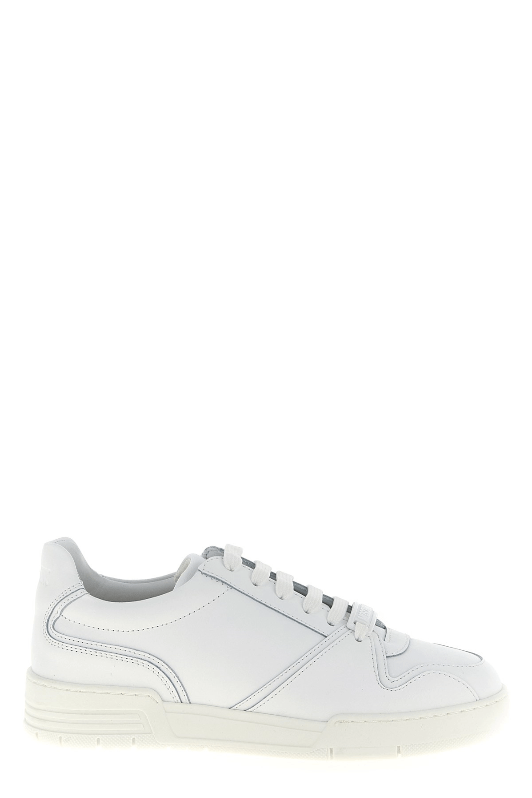 MOSCHINO Kevin White Leather Low Top New Authentic