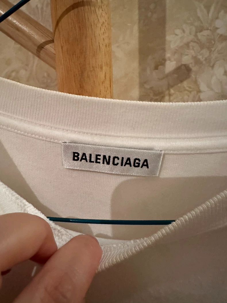 Balenciaga Balenciaga Coke label white T-shirt xs Size US XS / EU 42 / 0 - 3 Thumbnail