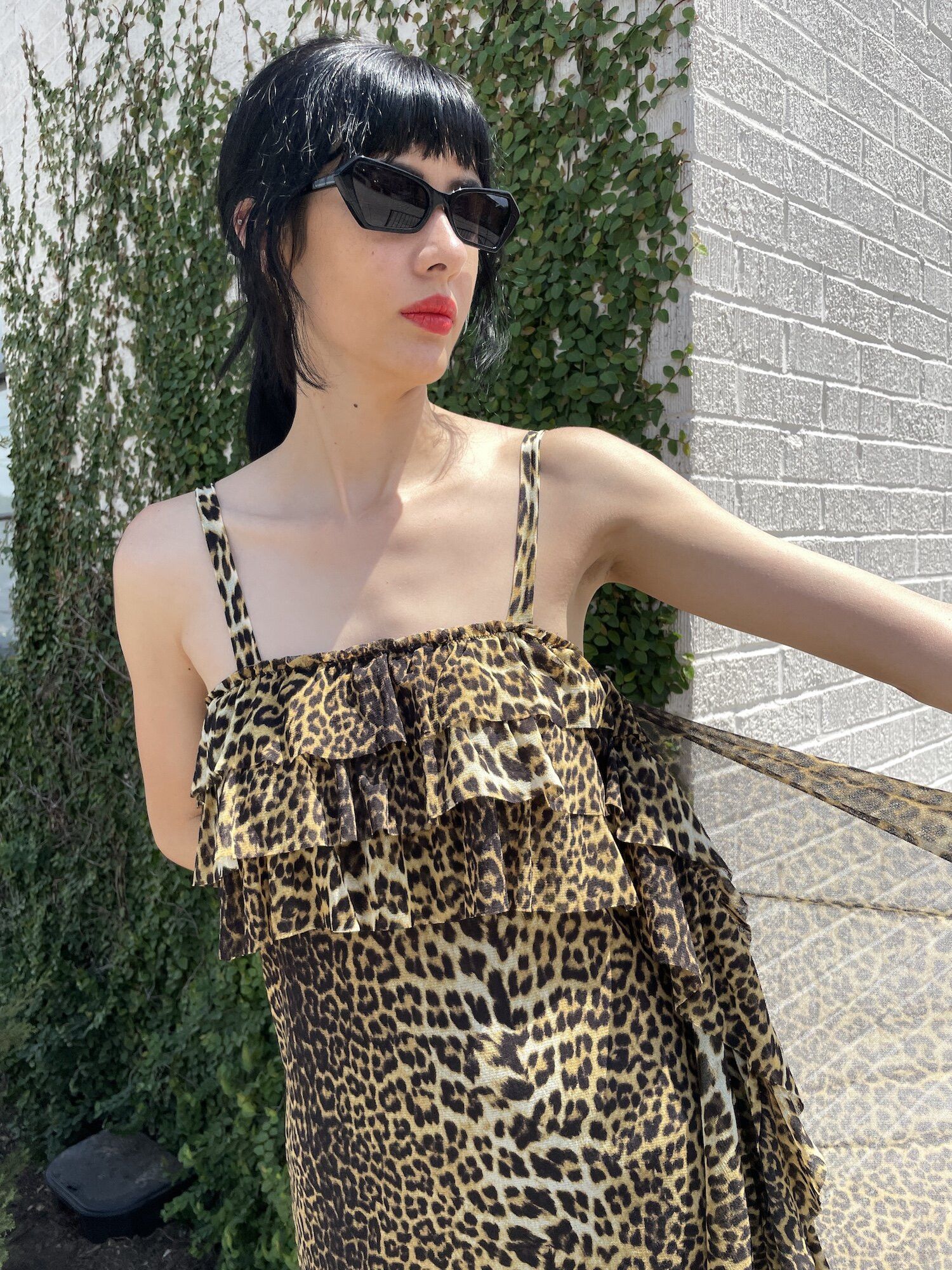 Jean Paul Gaultier Jean Paul Gaultier Mesh Tarzan Jane Leopard Tiger Dress Size L / US 10 / IT 46 - 5 Thumbnail