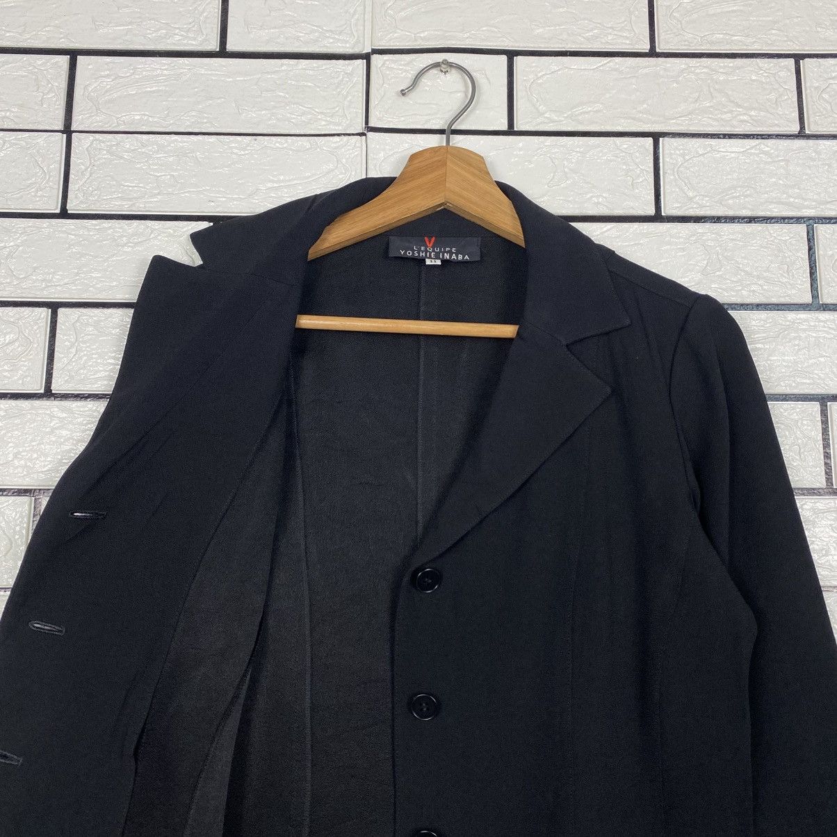 Yohji Yamamoto 📌Avant Garde Button Cropped Jacket L'Equipe Yoshie Inaba Size US M / EU 48-50 / 2 - 13 Thumbnail