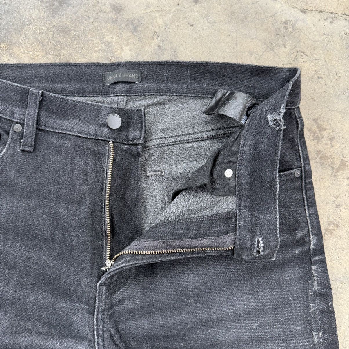 Japanese Brand VINTAGE JAPAN SKINNY BLACK JEAN DENIM PANTS Size US 33 - 6 Thumbnail
