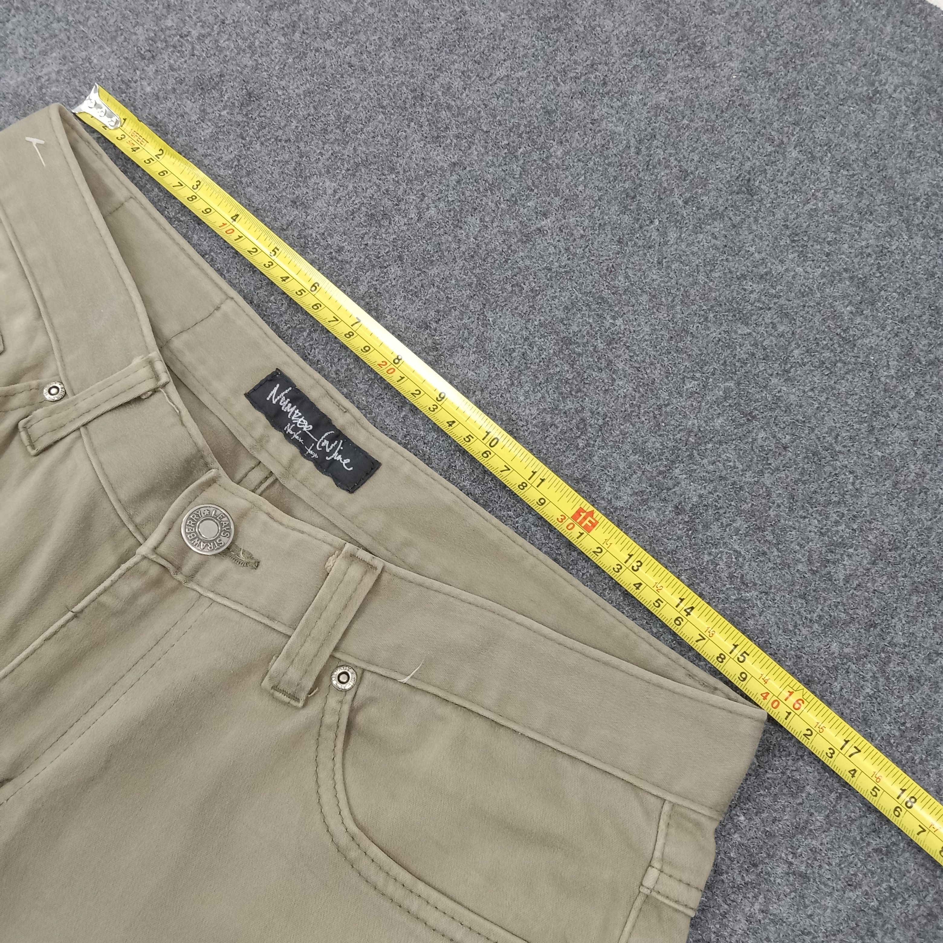 Number (N)ine Number Nine Japanese Streetwear Regular Pants C265N29 Size US 32 / EU 48 - 10 Thumbnail