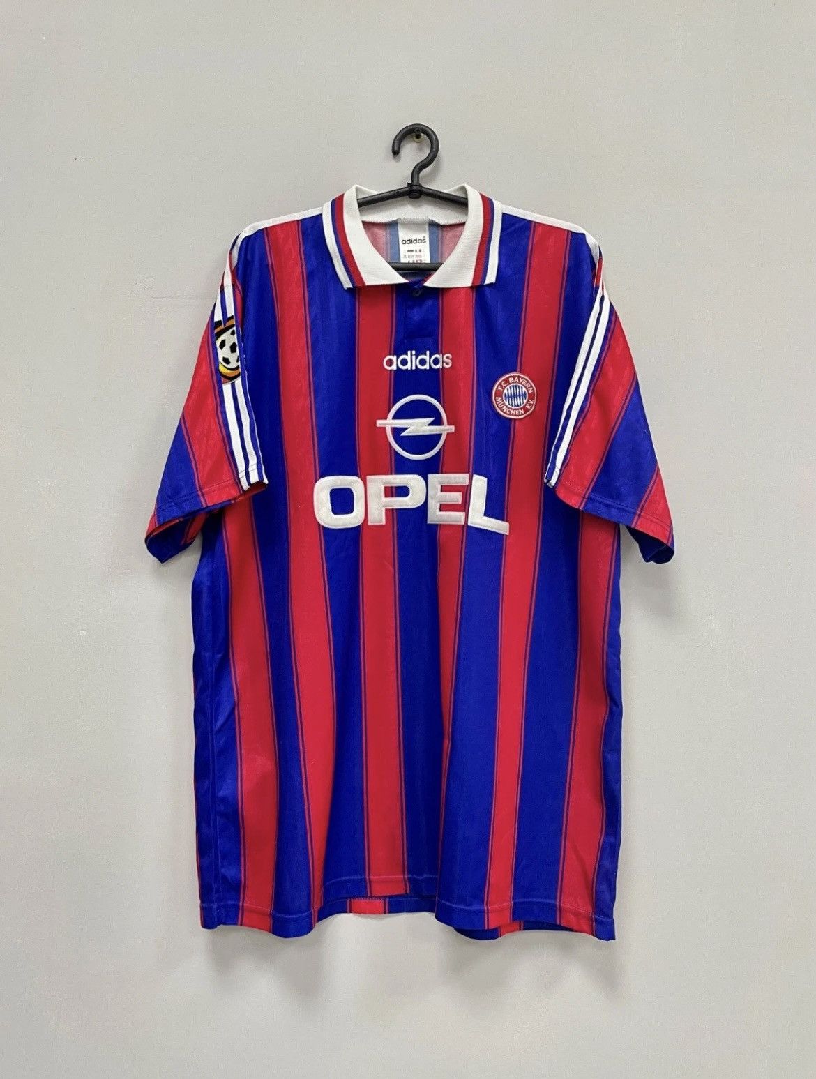 Bayern Munich 1995/1997 Home Football Shirt Jersey Adidas