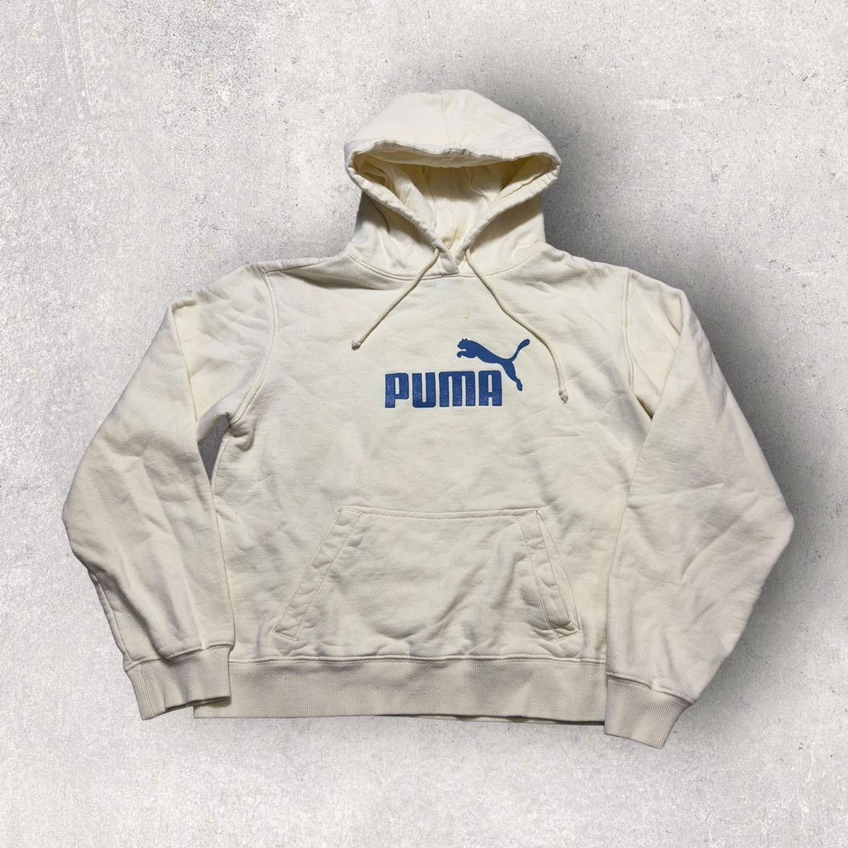 Puma × Vintage Vintage Puma hoodie Size L / US 10 / IT 46 - 1 Thumbnail