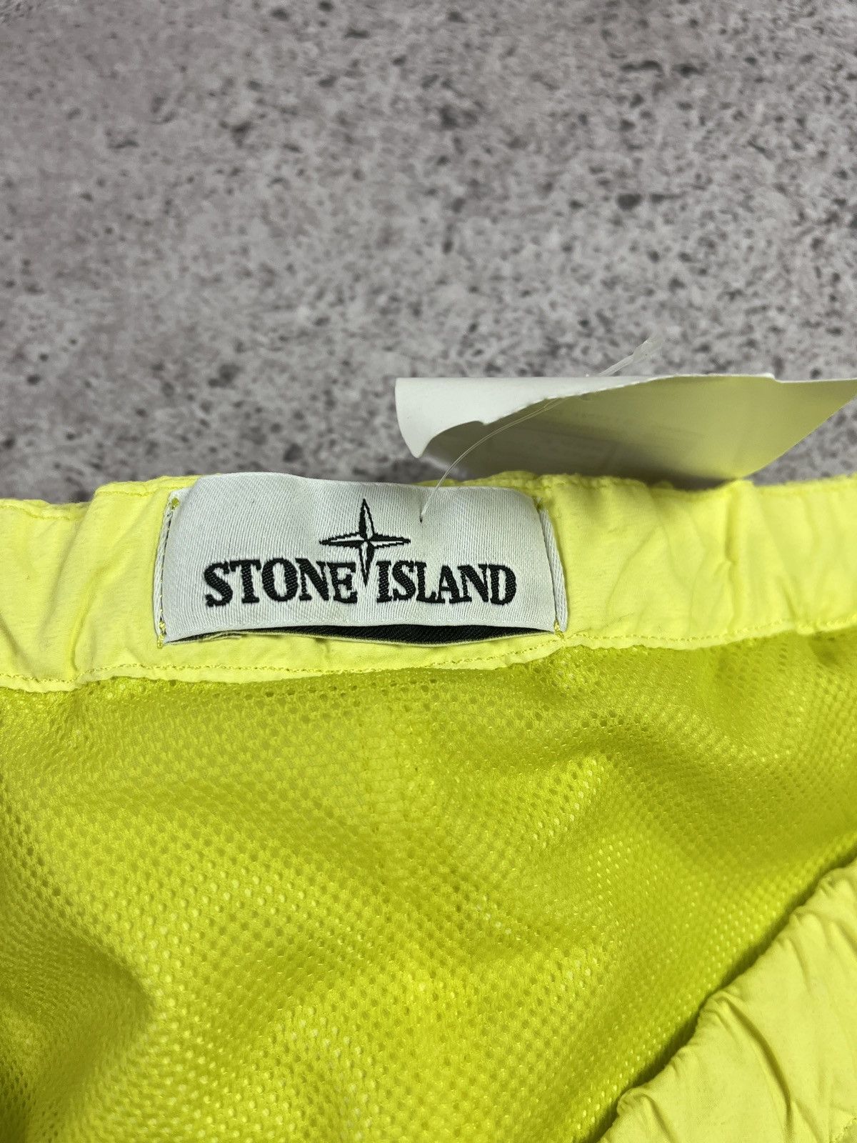 Stone Island Stone Island Nylon Swim Shorts – Neon Yellow (Size M) Size US 32 / EU 48 - 10 Thumbnail