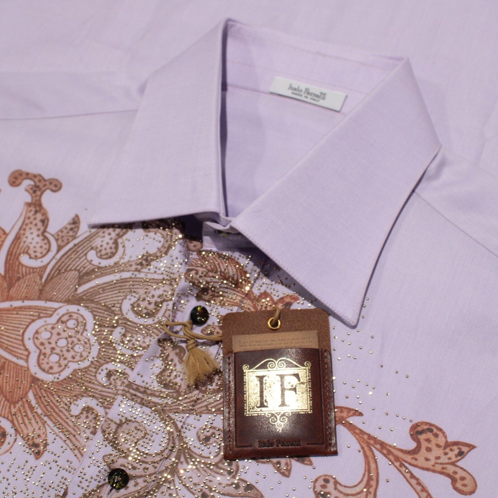 Other Italo Ferretti New with tags Shirt Size M US In Purple Size US M / EU 48-50 / 2 - 1 Thumbnail