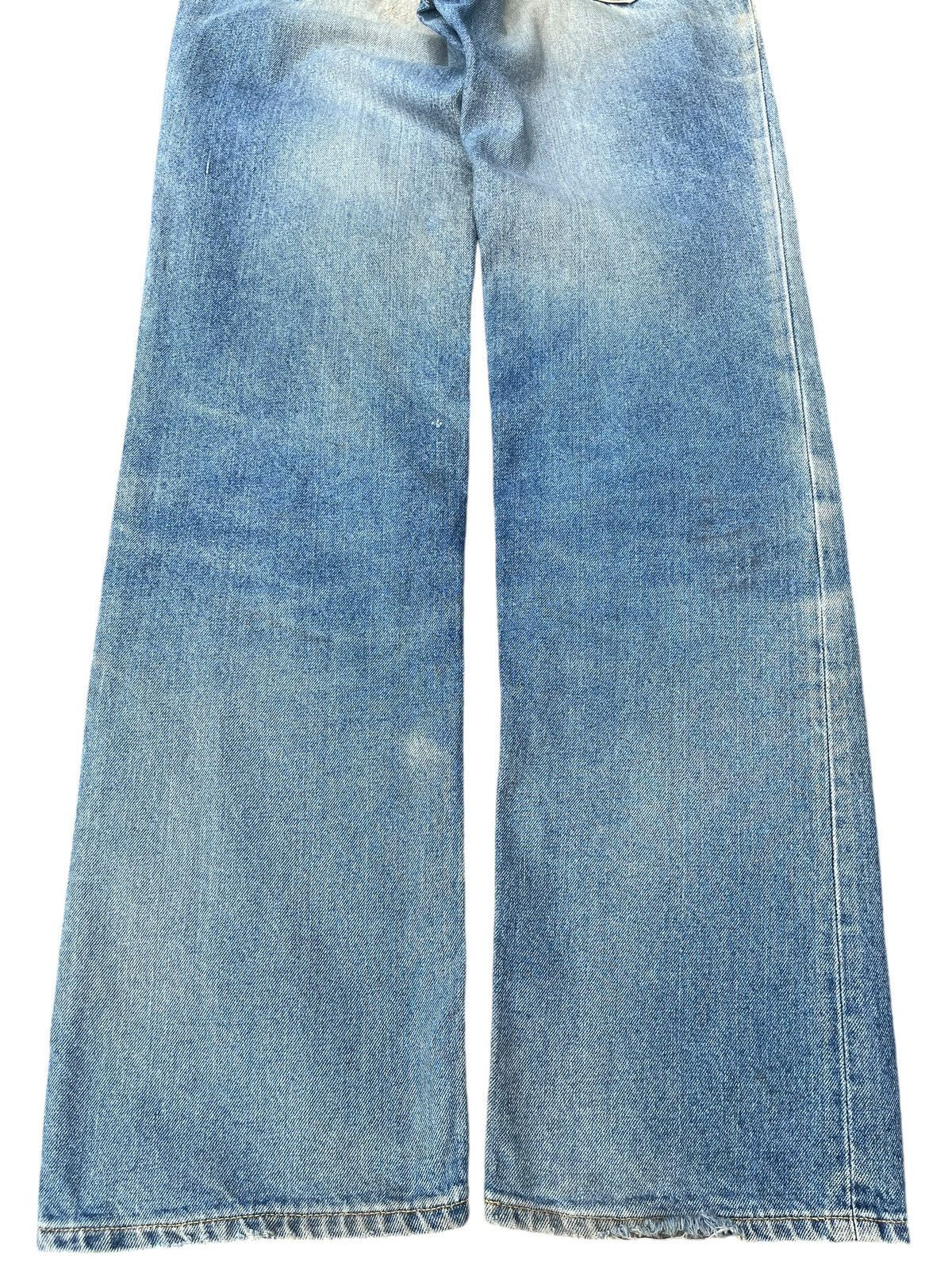 Japanese Brand Vintage Japanese Brand Blue Faded Washed Straight Cut Jeans Size US 28 / EU 44 - 6 Thumbnail