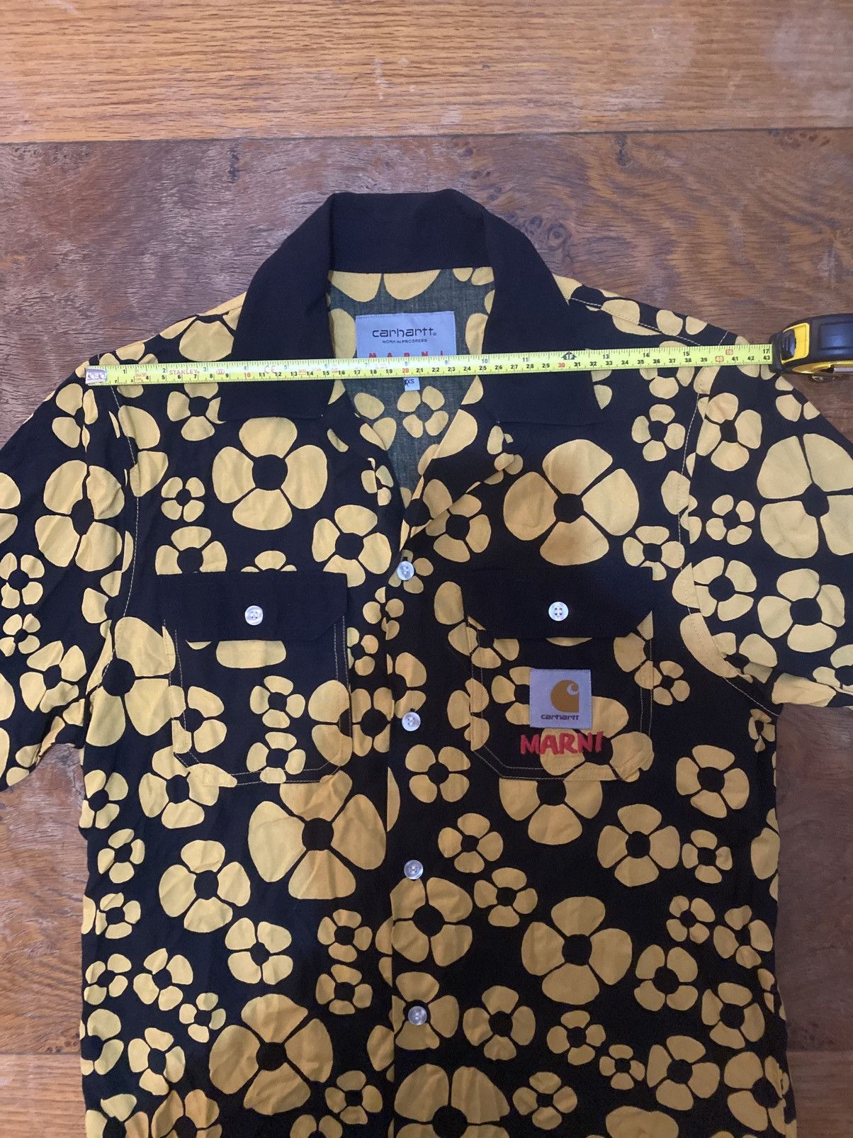 Carhartt Wip × Marni MARNI x Carharrt WIP poplin shirt Size US XS / EU 42 / 0 - 9 Thumbnail