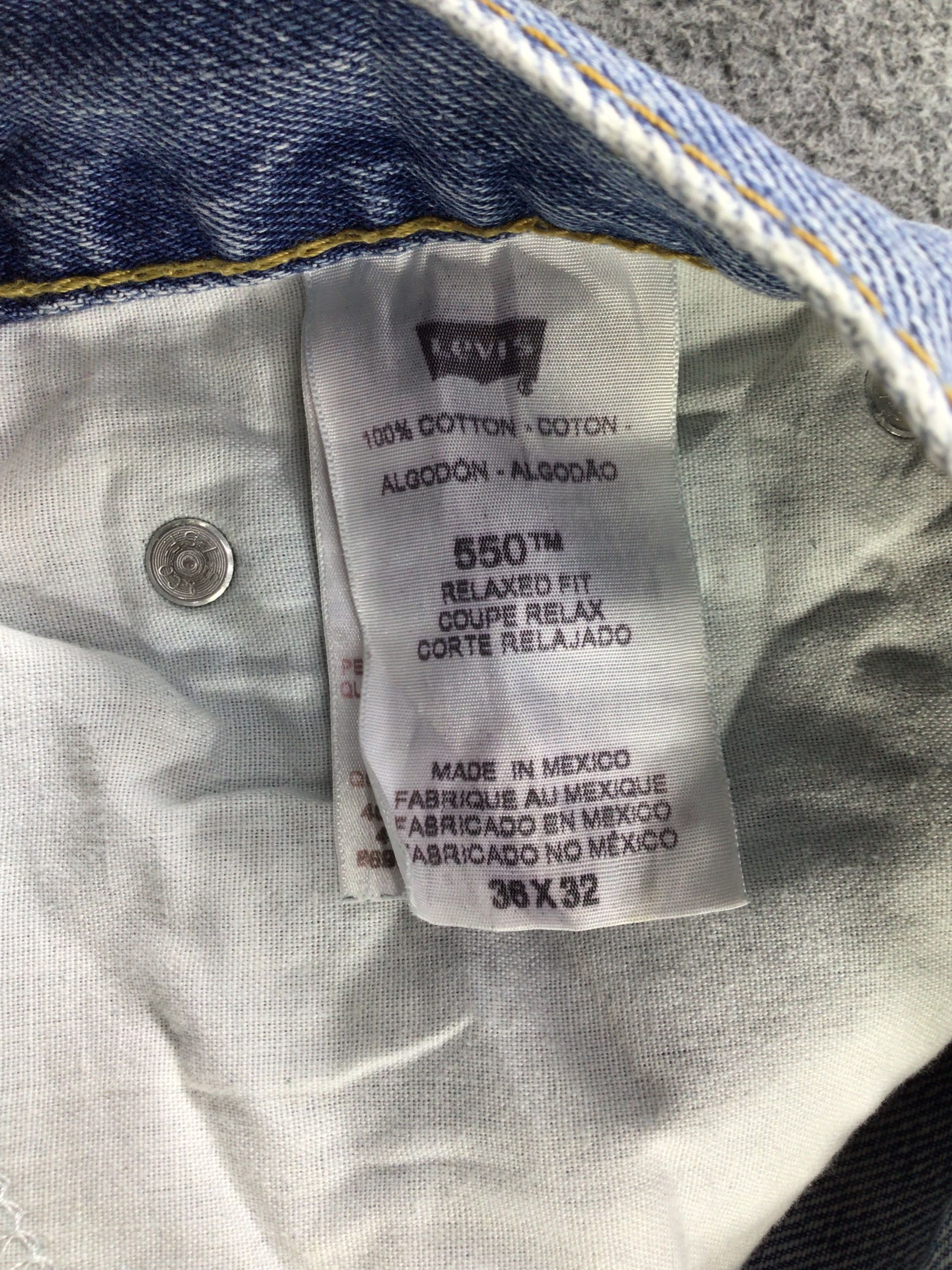 Levi's Vintage Levis Jeans Lot 550-J848 Size US 37 - 10 Thumbnail