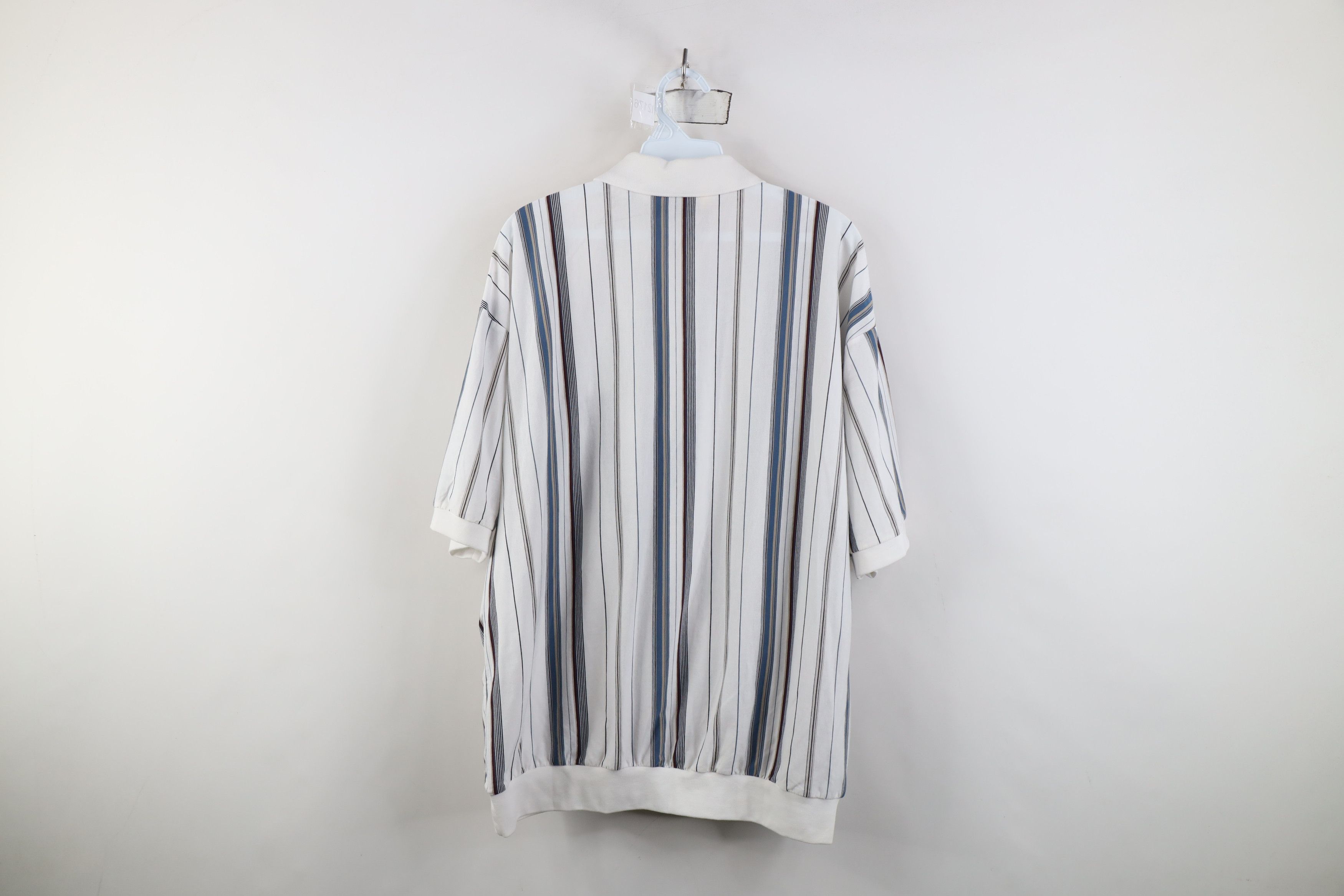 Vintage Vintage 90s Streetwear Block Pullover Golf Polo Shirt Mob Size US XL / EU 56 / 4 - 10 Thumbnail