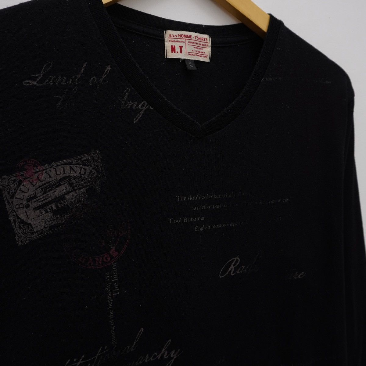 Homme Plisse Issey Miyake Japan Underground Grunge Gothic V-Neck Ls Ifsixwasnine Style Size US XL / EU 56 / 4 - 4 Thumbnail