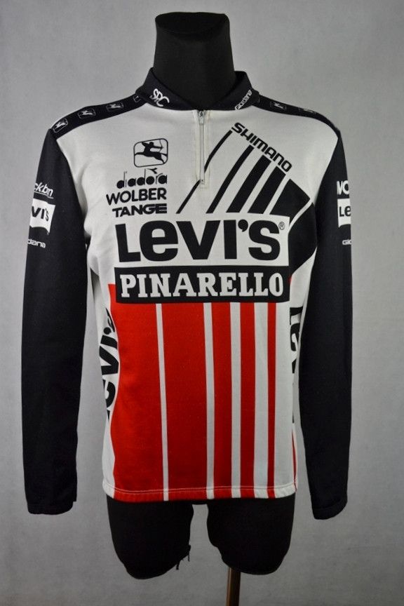 Maillot cycliste Système U La cana team 1984 Jersey cycling