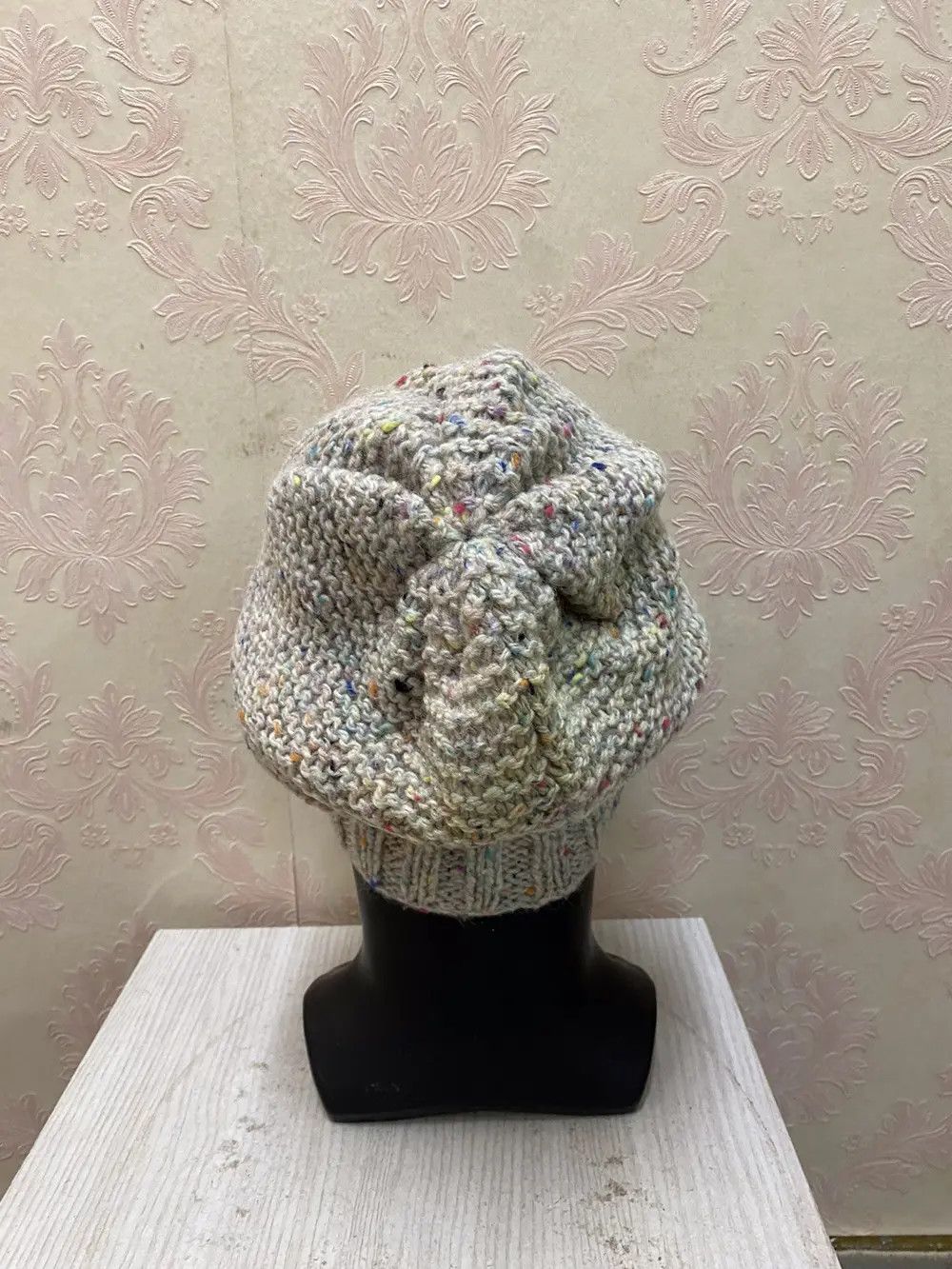Rare Design Knit Japanese Brand Beanie Hat
