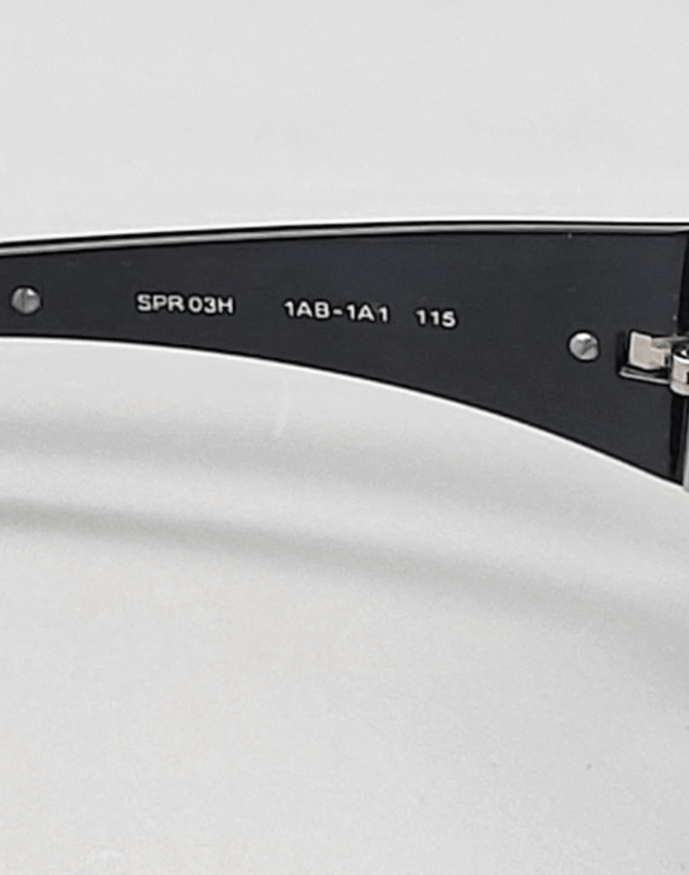 Prada × Vintage PRADA Sunglasses Rimless Sport Metal Frame Shield Wrap Size ONE SIZE - 7 Thumbnail