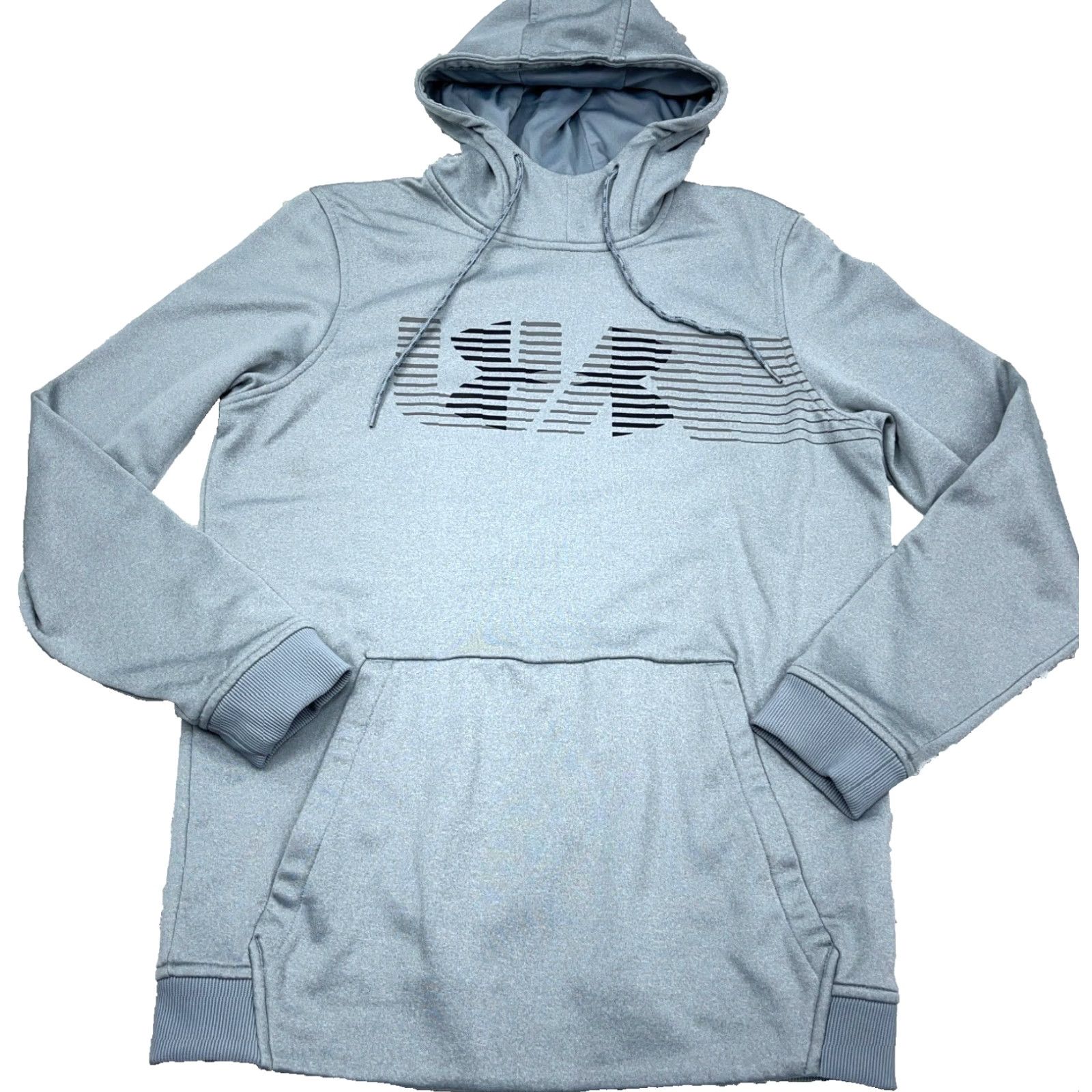 Under Armour Under Armour Hoodie Men Small Gray Loose Fit Cold Gear Sweatshirt Performance A4 Size US S / EU 44-46 / 1 - 2 Thumbnail