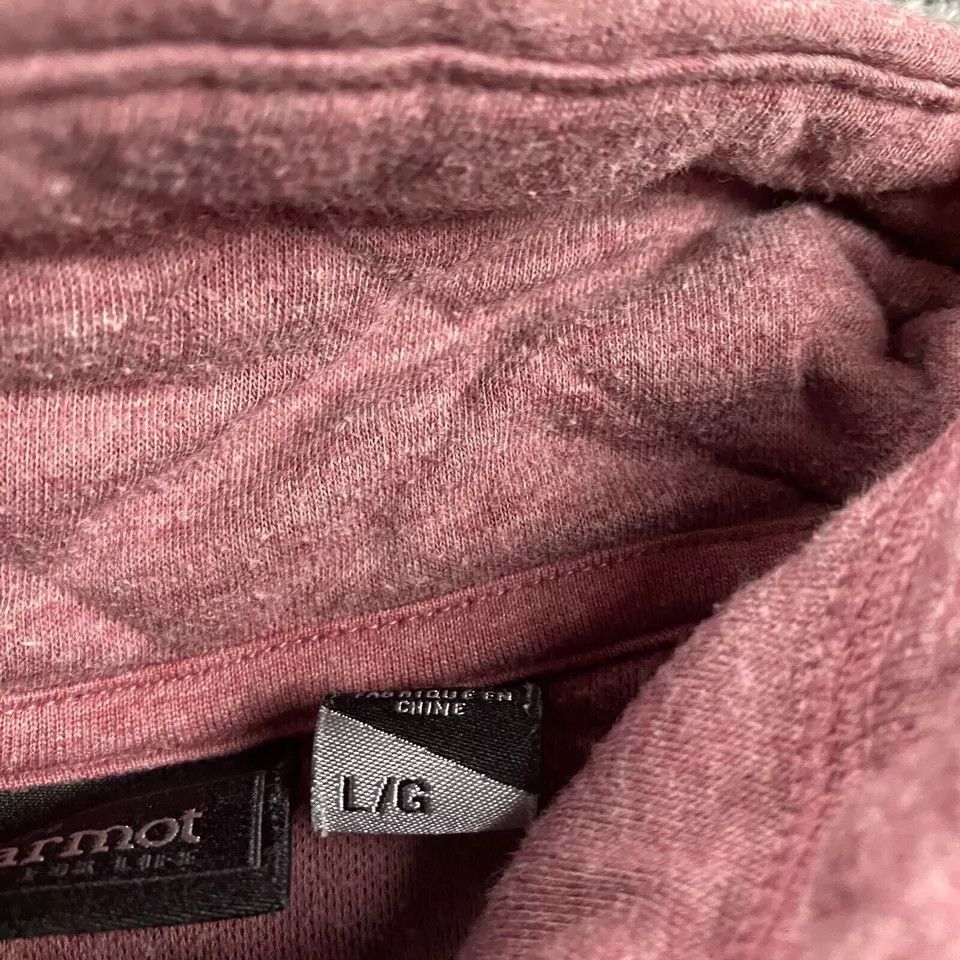 Marmot Marmot Jacket Women's Large Pullover Henley Snap Quilted Size L / US 10 / IT 46 - 3 Thumbnail