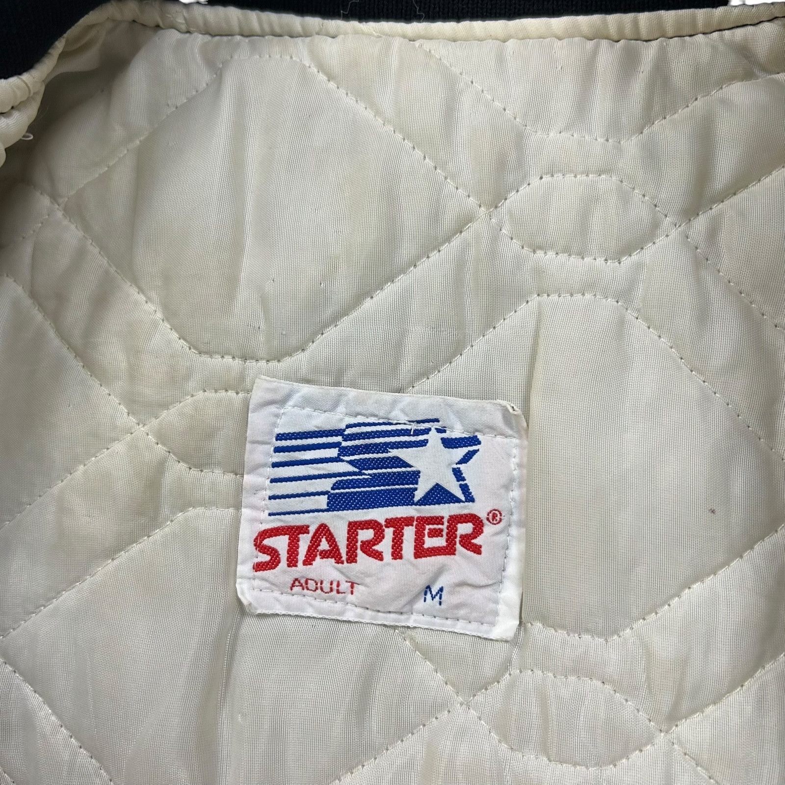 NFL VTG 90s NHL MINNESOTA NORTH STARS STARTER SATIN JACKET Size US M / EU 48-50 / 2 - 4 Thumbnail