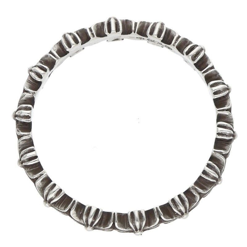Chrome Hearts Chrome Hearts Tiny ECH Plus Band Silver Ring Size ONE SIZE - 5 Thumbnail
