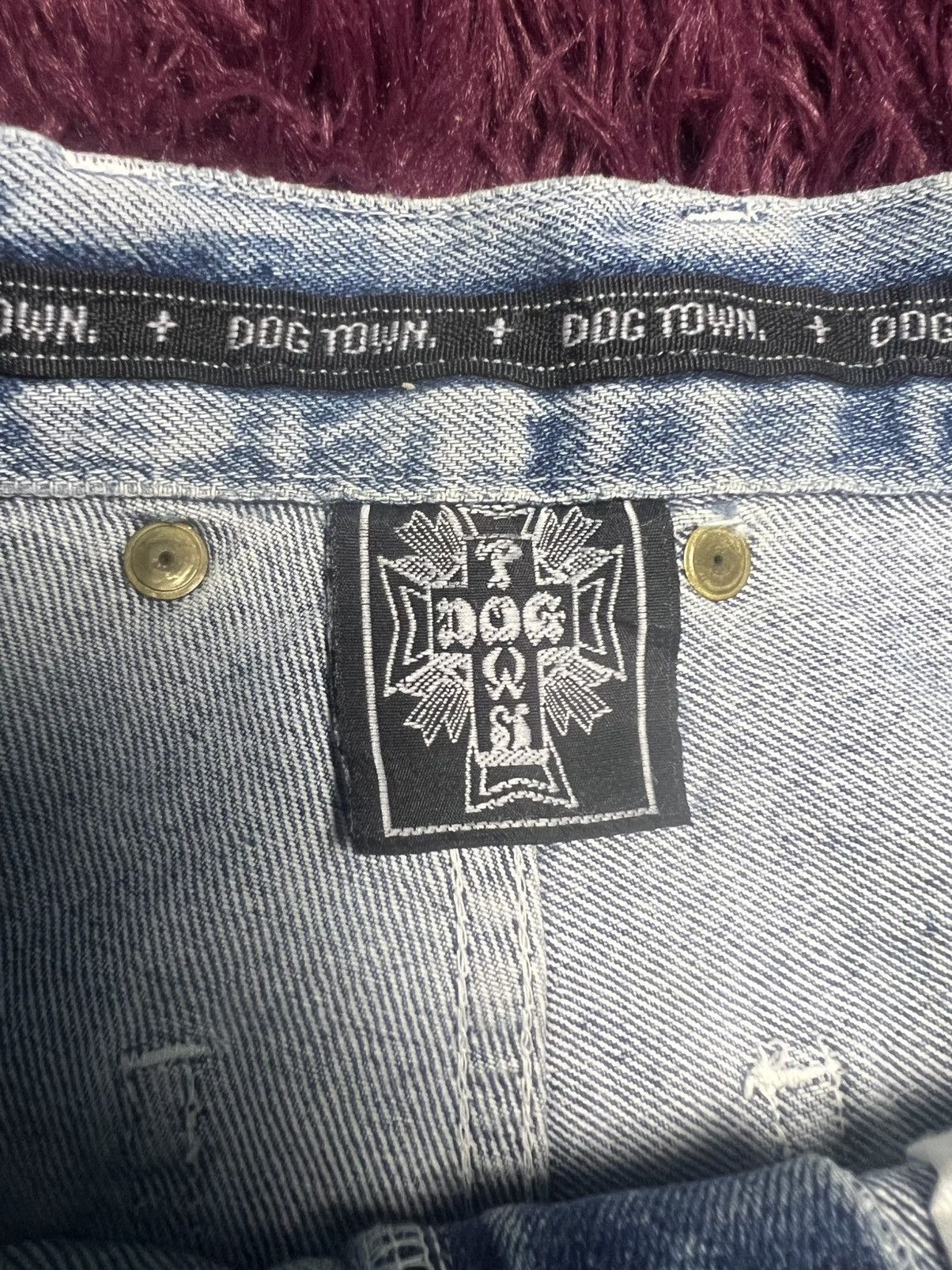 Dogtown Dogtown Venice Cross Logo Baggy Cargo Skater Pants (47) Size US 27 - 13 Thumbnail