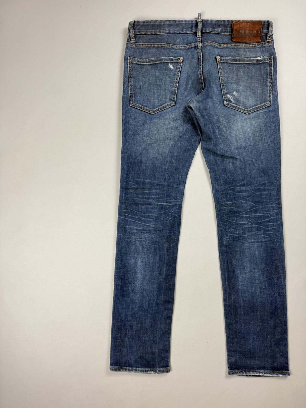 Dsquared2 Dsquared Men’s Distressed Denim Jeans Size 48 / M Size US 32 / EU 48 - 16 Thumbnail