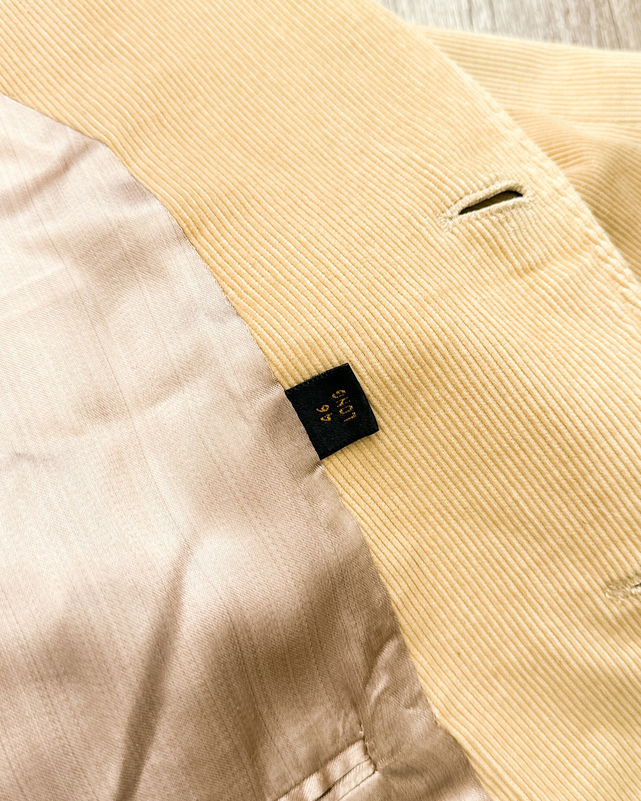 Vintage Vintage CCC Western Corduroy Blazer Beige 46L Elbow Patches Size 46L - 6 Thumbnail