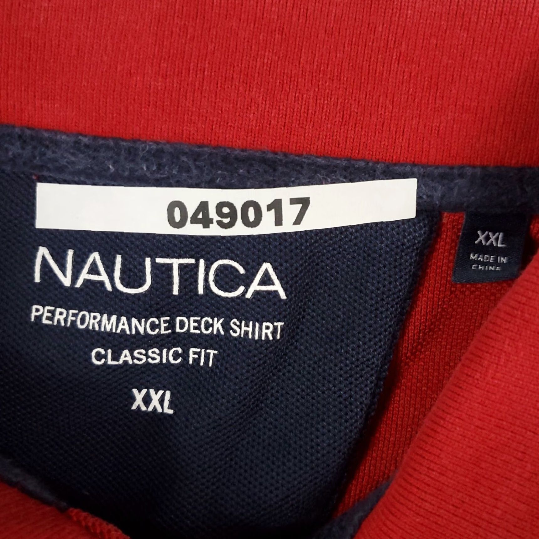 Nautica Nautica Polo Shirt 2XL Red Men's Casual Short Sleeve Activewear Size US XXL / EU 58 / 5 - 8 Thumbnail