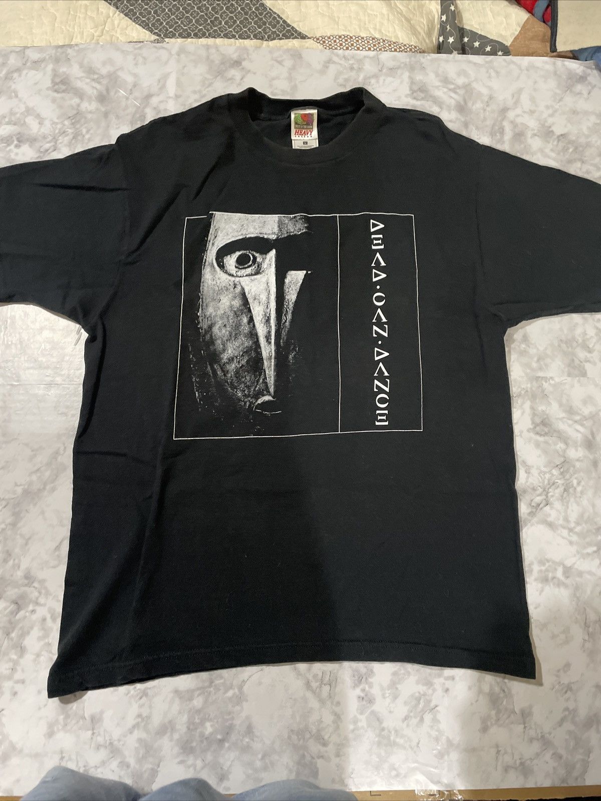 Vintage Authentic Vintage Dead Can Dance Mask Tour Tee Size US L / EU 52-54 / 3 - 1 Thumbnail