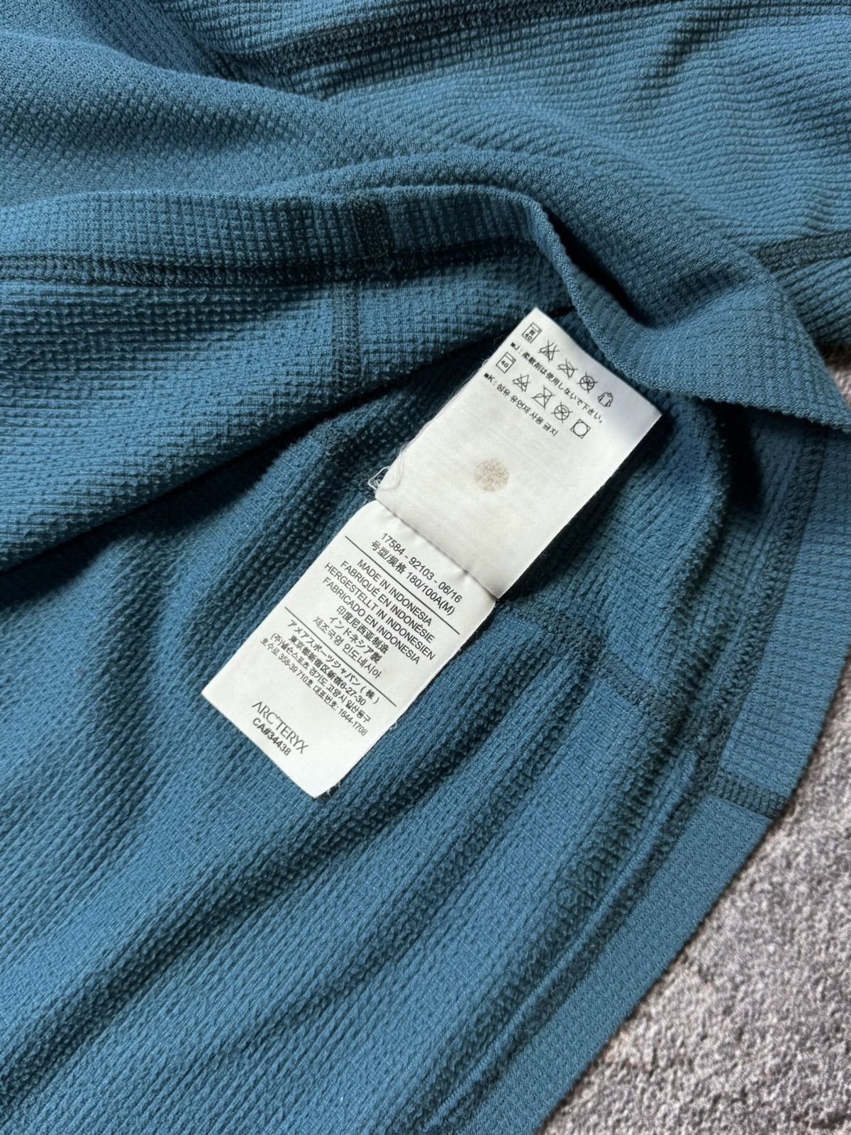 Arc'teryx Arc'teryx Rho AR Zip Neck — Polartec® Power Stretch Size US M / EU 48-50 / 2 - 6 Thumbnail