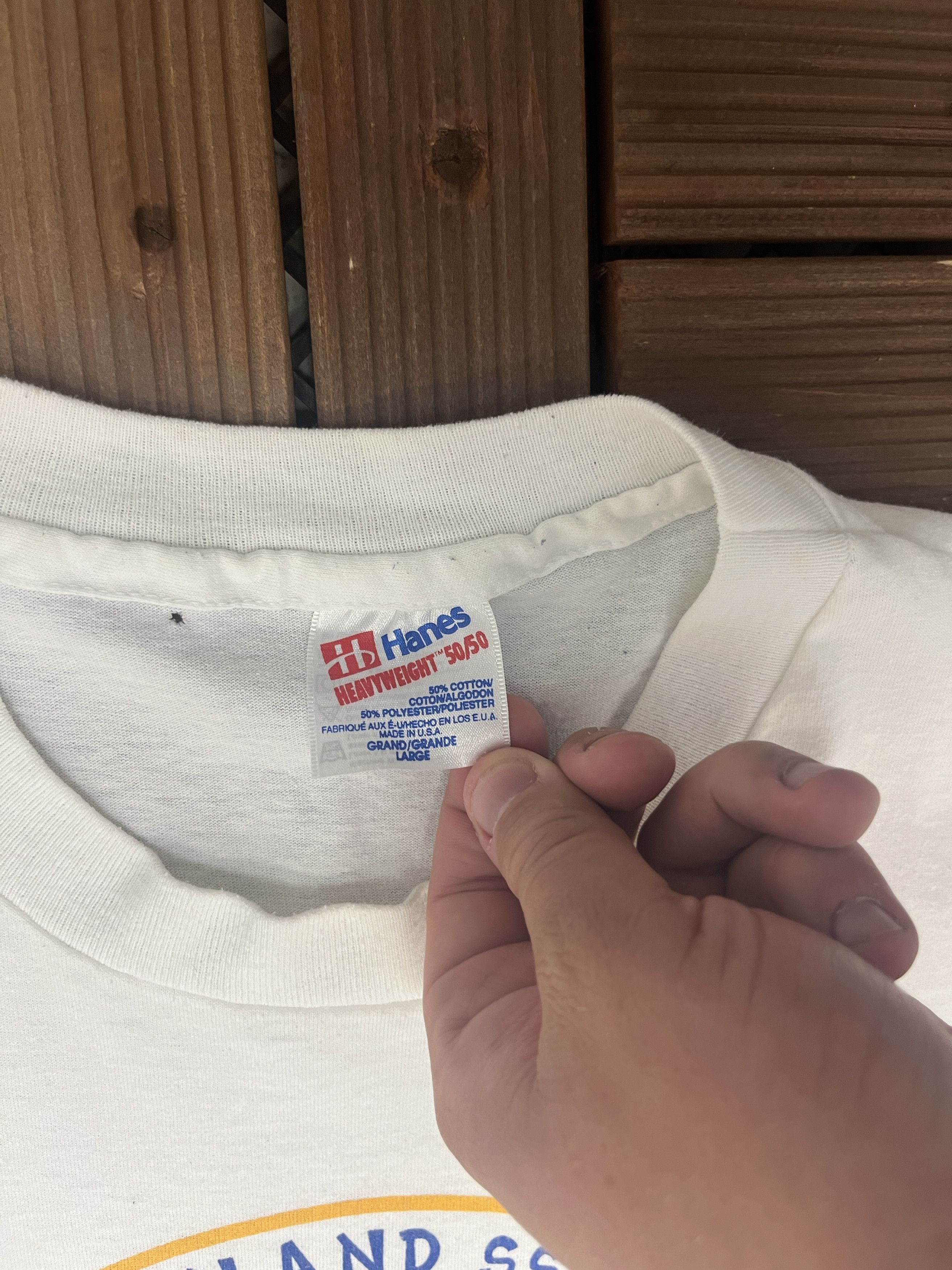 Vintage USS Maryland SSBN-738 Food Service Vintage T-Shirt Tee Size US L / EU 52-54 / 3 - 5 Thumbnail