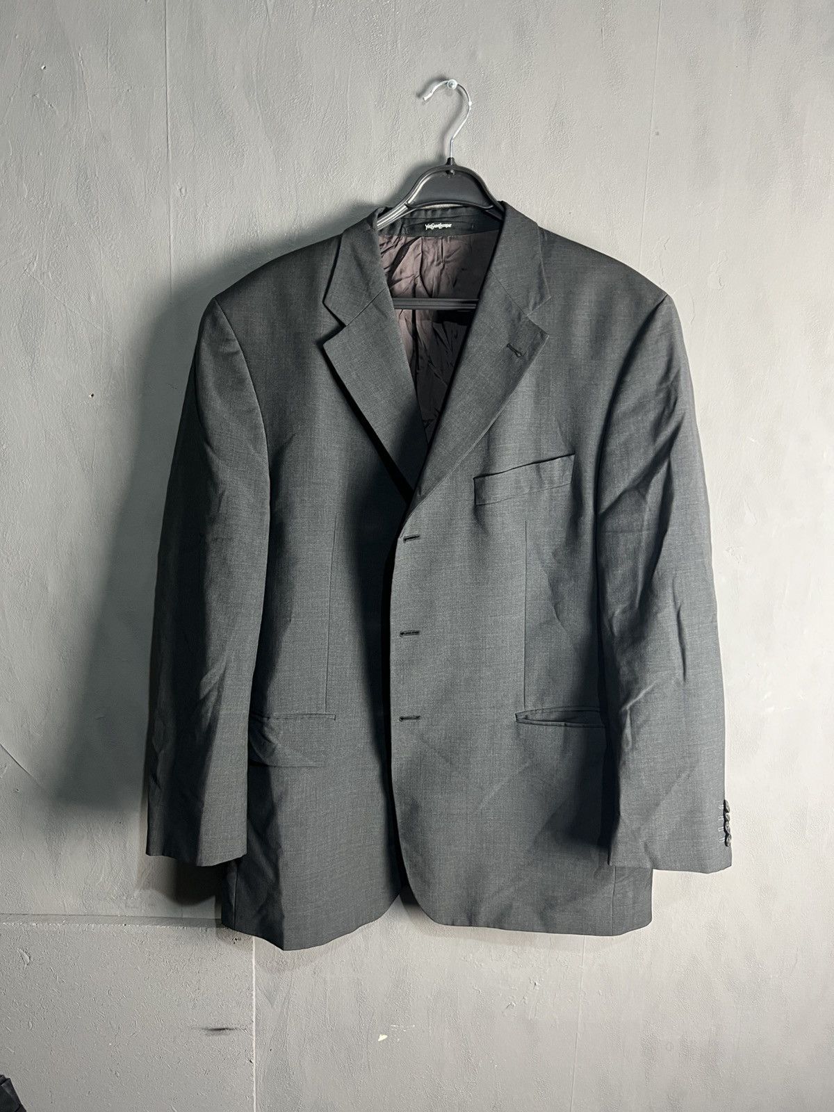 Yves Saint Laurent YSL Blazer Size 44R - 3 Thumbnail