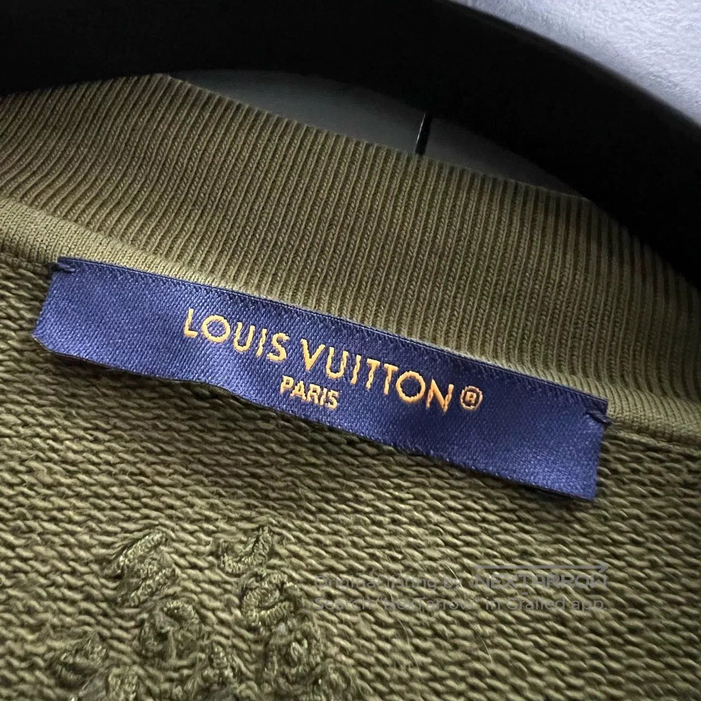 Louis Vuitton louis vuitton military green logo sweatshirt. Size US M / EU 48-50 / 2 - 4 Thumbnail