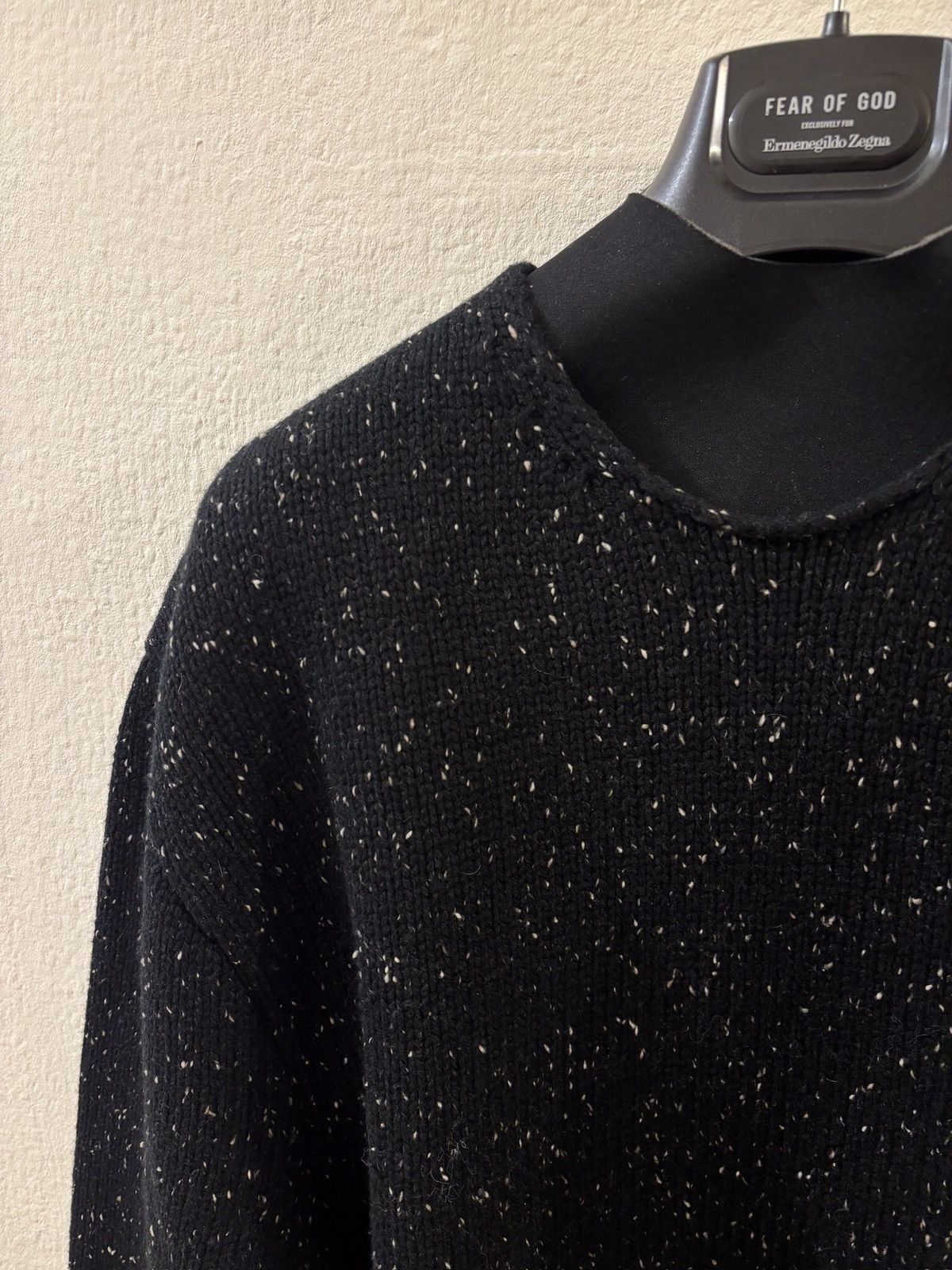 Ermenegildo Zegna × Fear of God Fear of God Zegna Speckled Knit Sweater Size US M / EU 48-50 / 2 - 2 Thumbnail