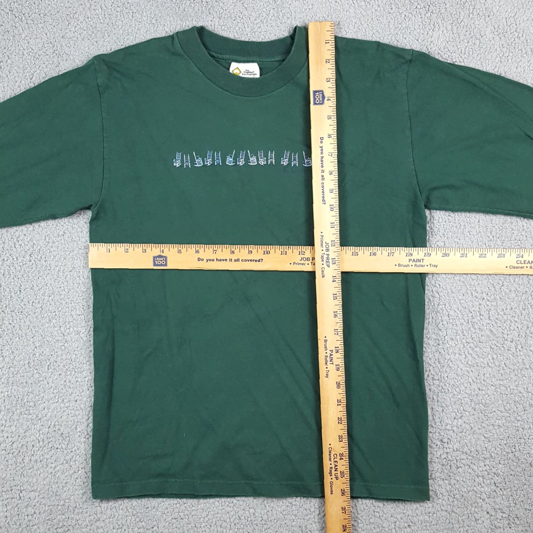 Vintage VINTAGE The Cotton Exchange 90s Rocking Chair T-Shirt Men’s Small Long Sleeve Green Retro MCM Size US S / EU 44-46 / 1 - 6 Thumbnail
