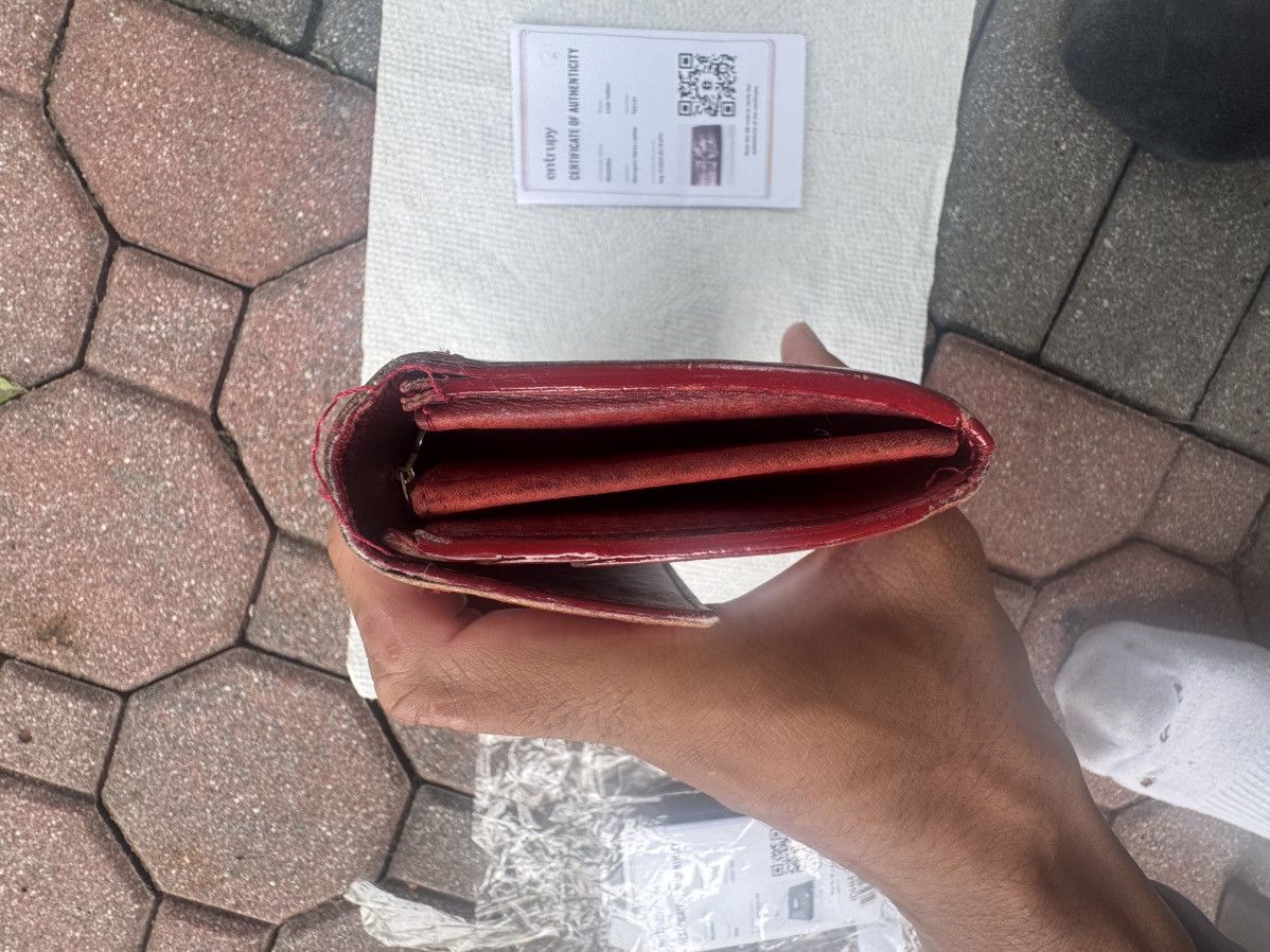 Louis Vuitton LOUIS VUITTON Vernis Red Long Wallet 💋 Size ONE SIZE - 9 Thumbnail