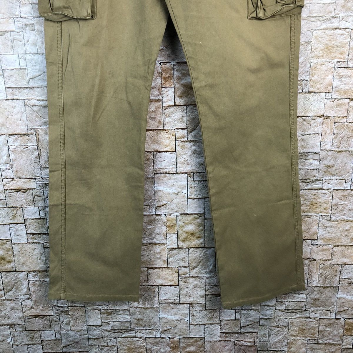 Japanese Brand Louxs Work Union Brown Cargo Multipocket Pants #A649 Size US 32 / EU 48 - 13 Thumbnail