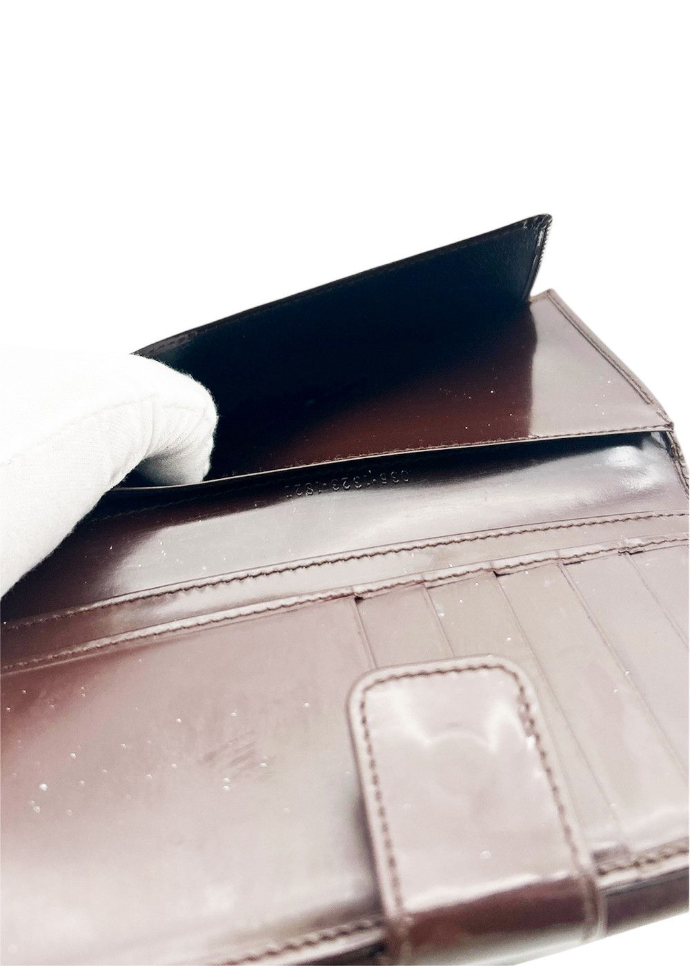 Gucci Gucci Long Wallet Vintage Brown Size ONE SIZE - 11 Thumbnail