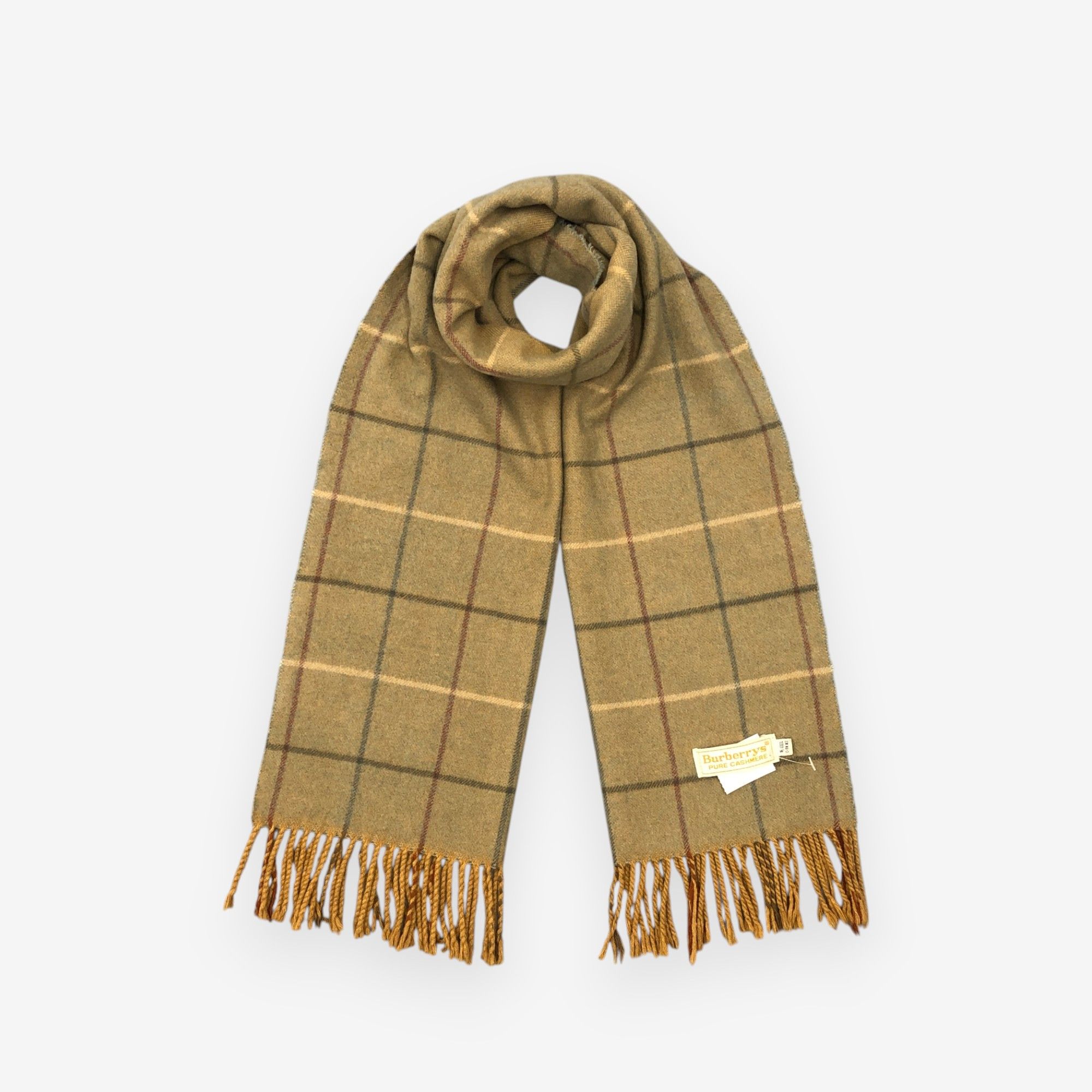 Burberry Vintage Burberry Scarf Muffler Wool Cashmere Winter Scarves Size ONE SIZE - 1 Thumbnail