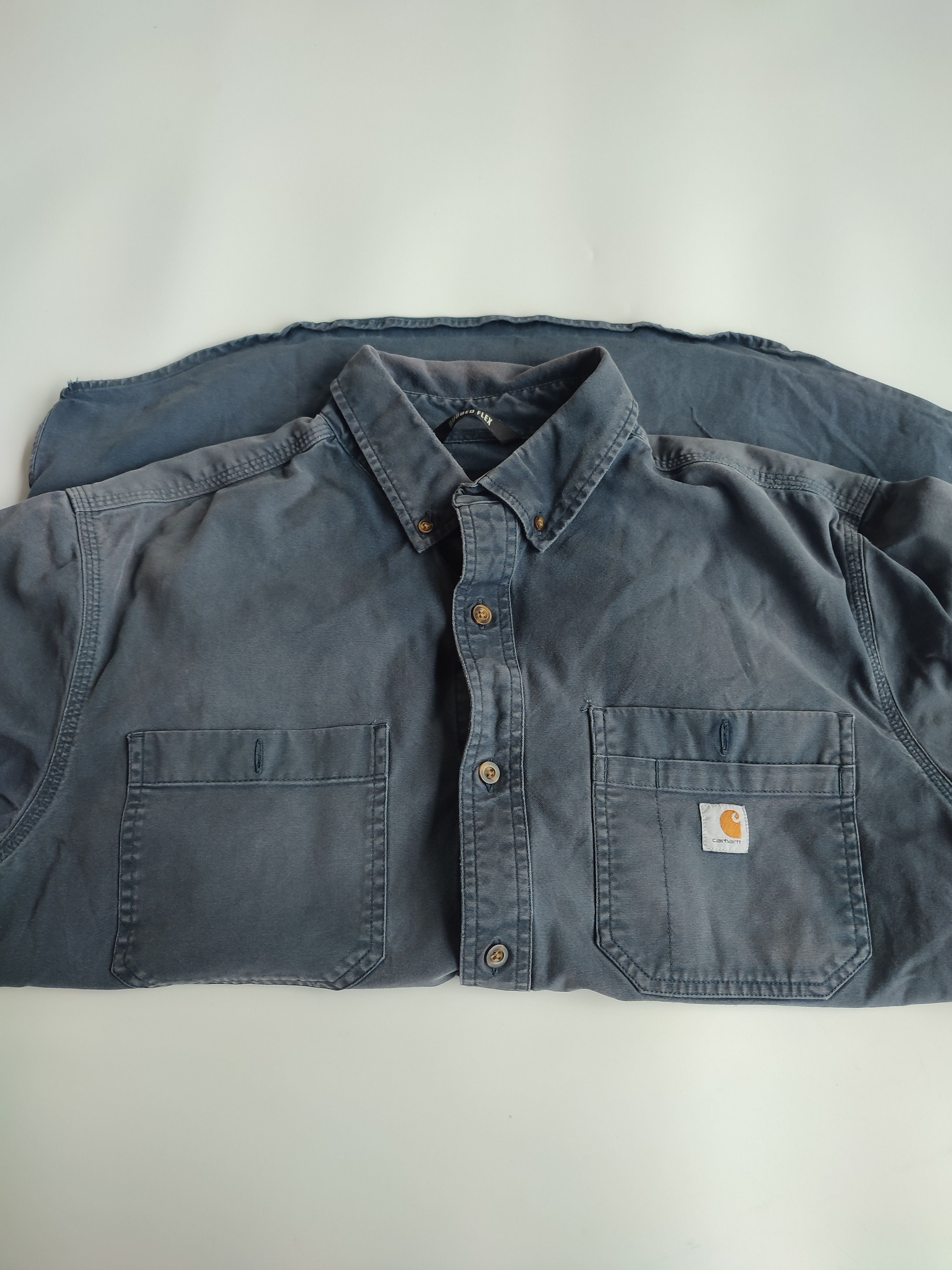 Carhartt Carhartt short-sleeve button-down work shirt Size US XL / EU 56 / 4 - 7 Thumbnail