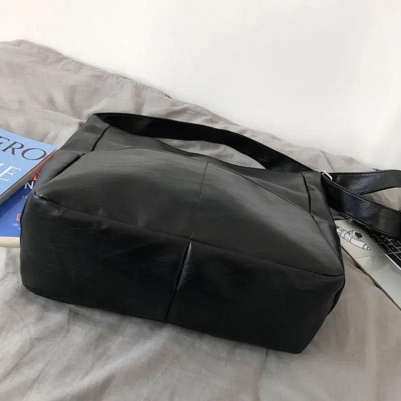 Leather Black Leather Crossbody Bag Size ONE SIZE - 3 Thumbnail